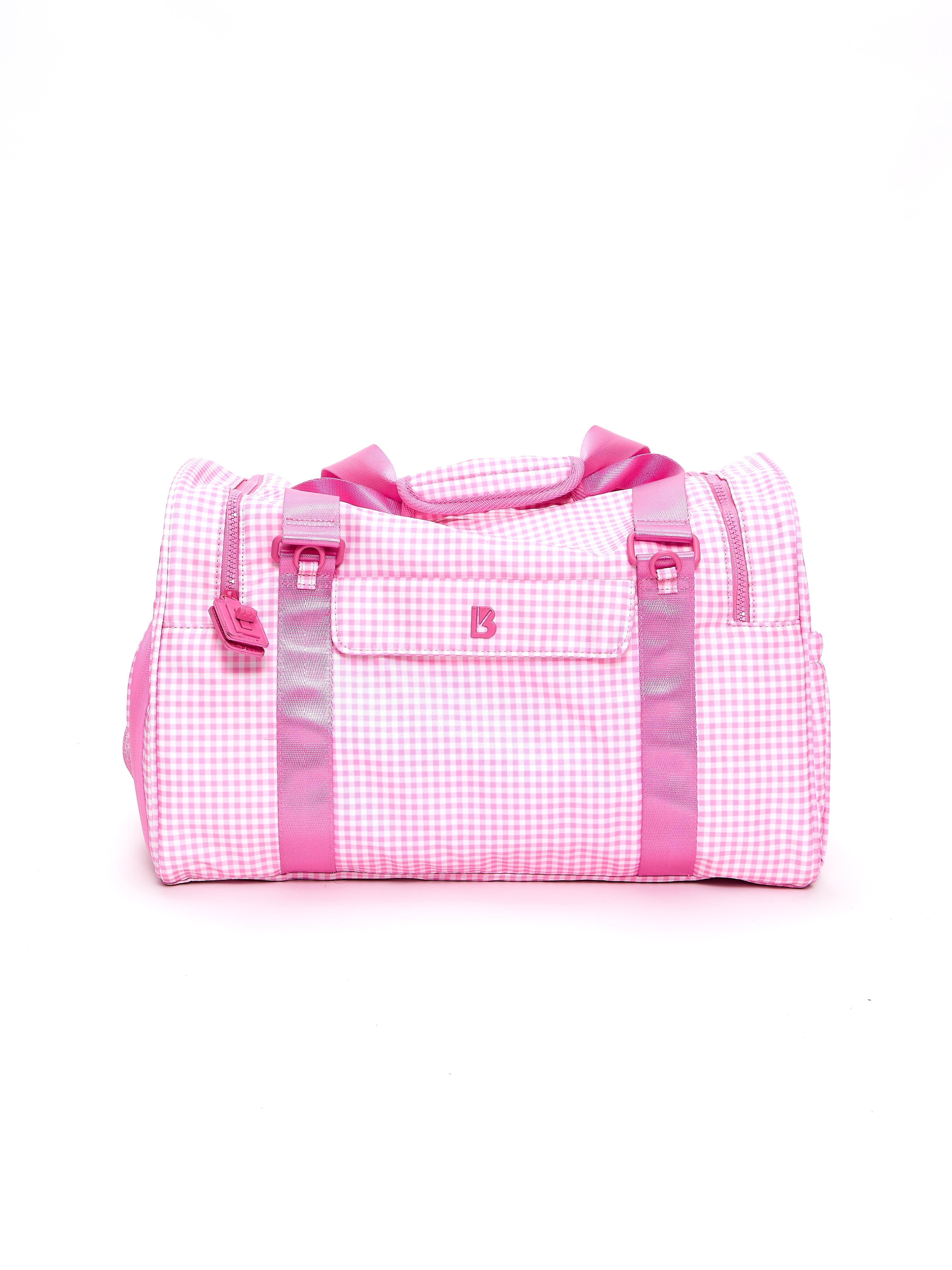 Ultimate Pocket Duffel - Pink Gingham