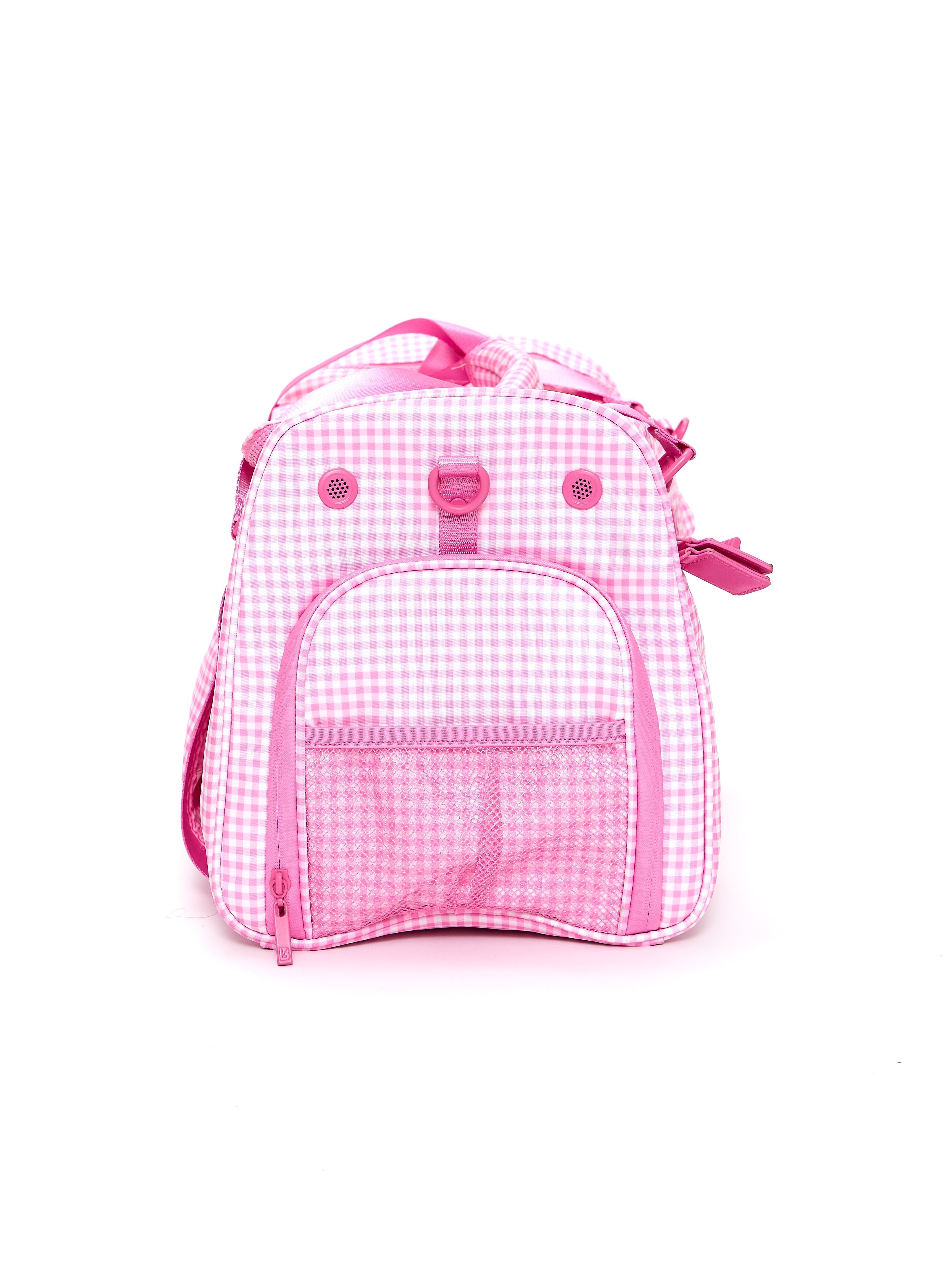 Ultimate Pocket Duffel - Pink Gingham