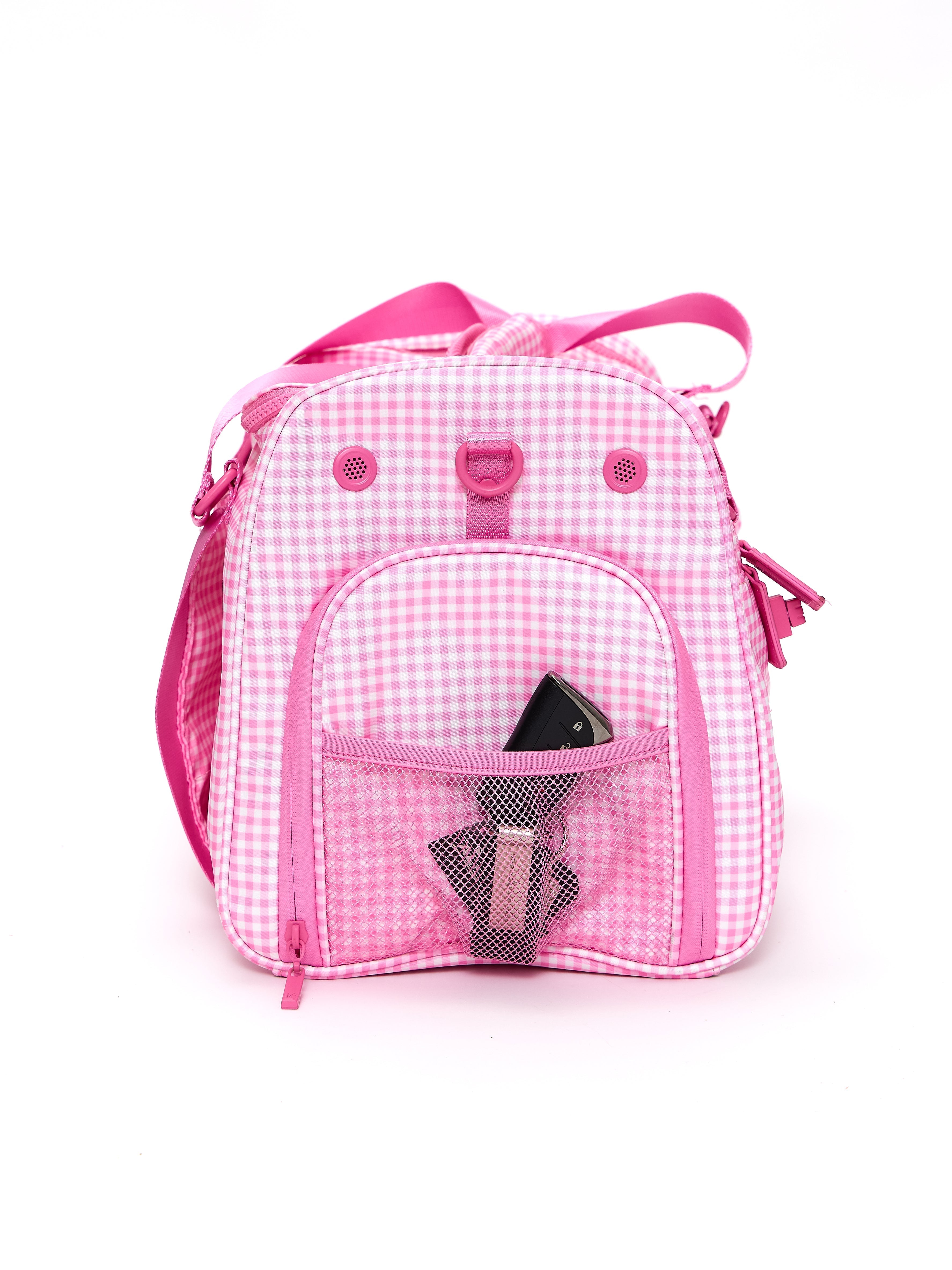 Ultimate Pocket Duffel - Pink Gingham