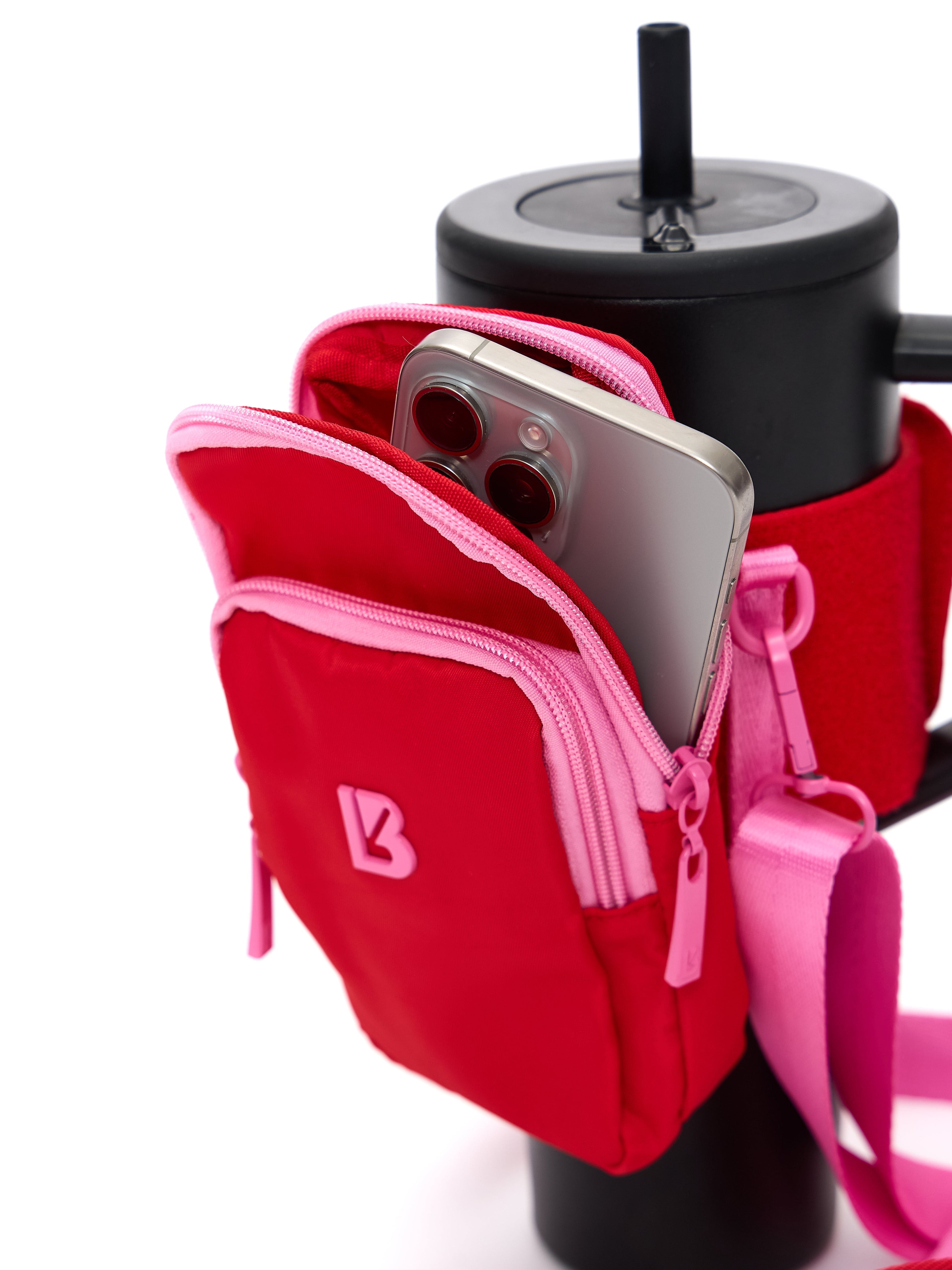 Water Bottle Sleeve - Salsa Red