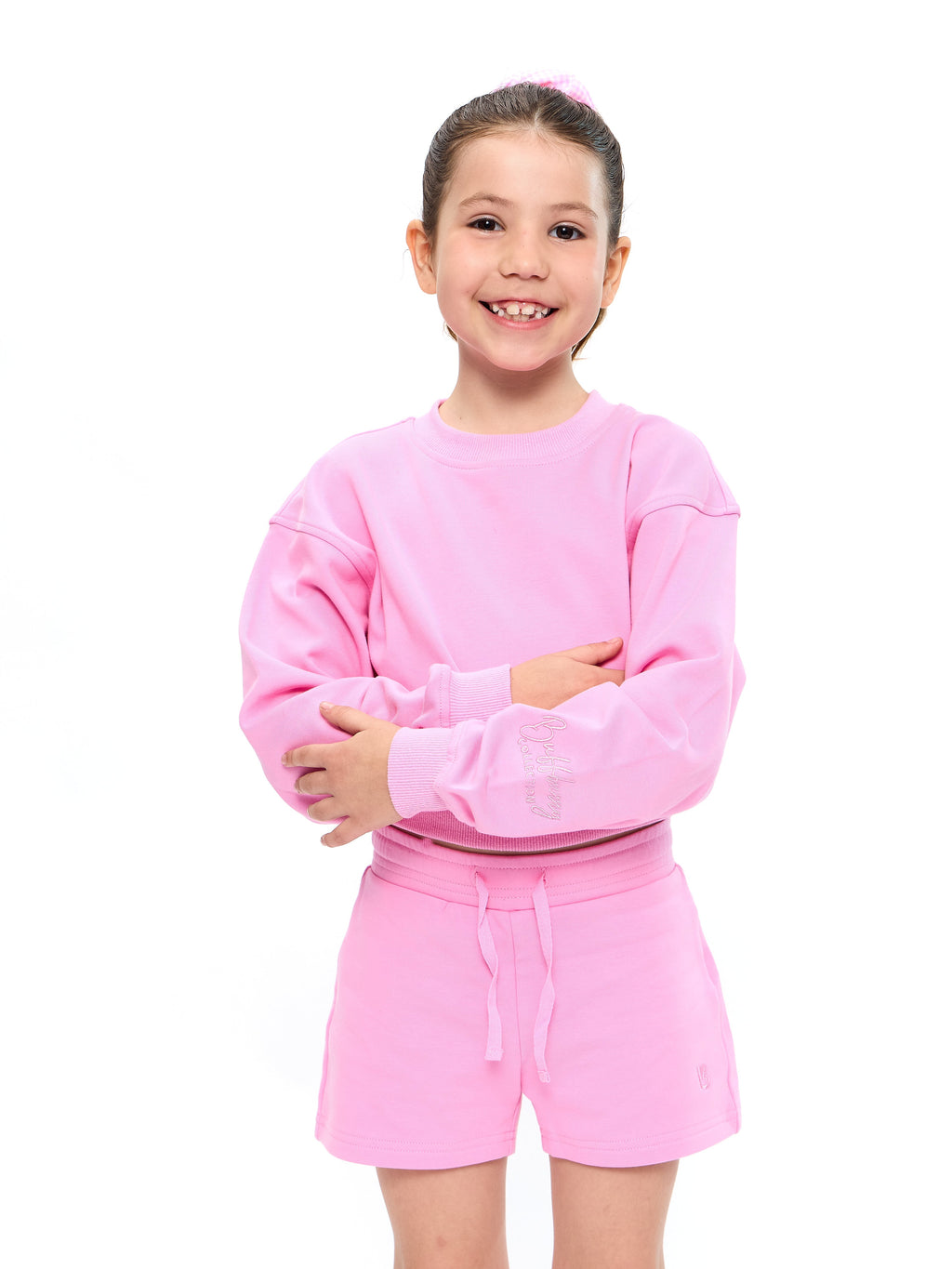 Mini Cloud Pullover - Pink Sugar