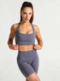 Revolution Sports Bra - Blue Steel
