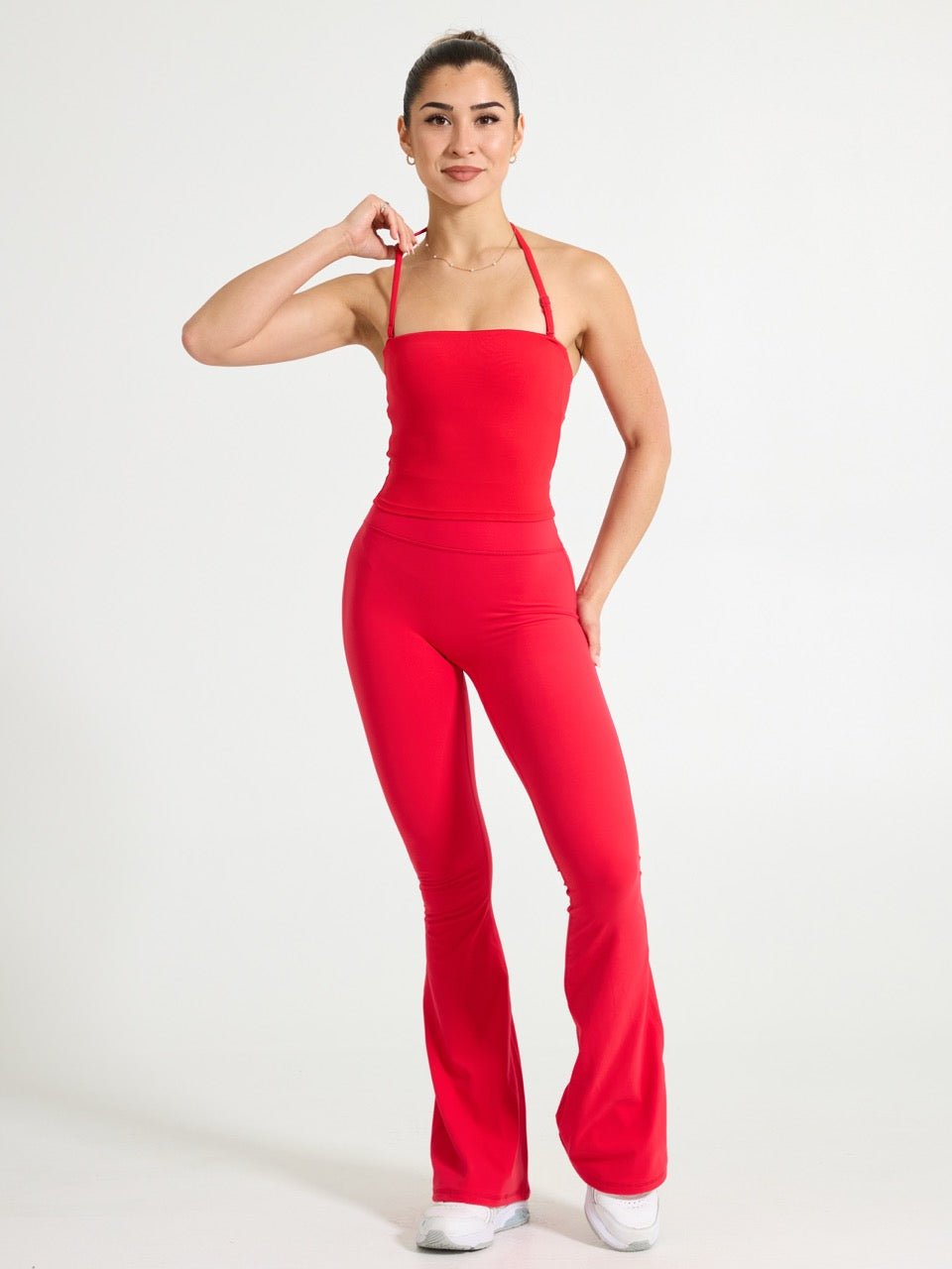 Legacy Flare Legging - Salsa Red