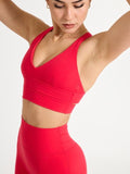 Alpha Sports Bra - Salsa Red