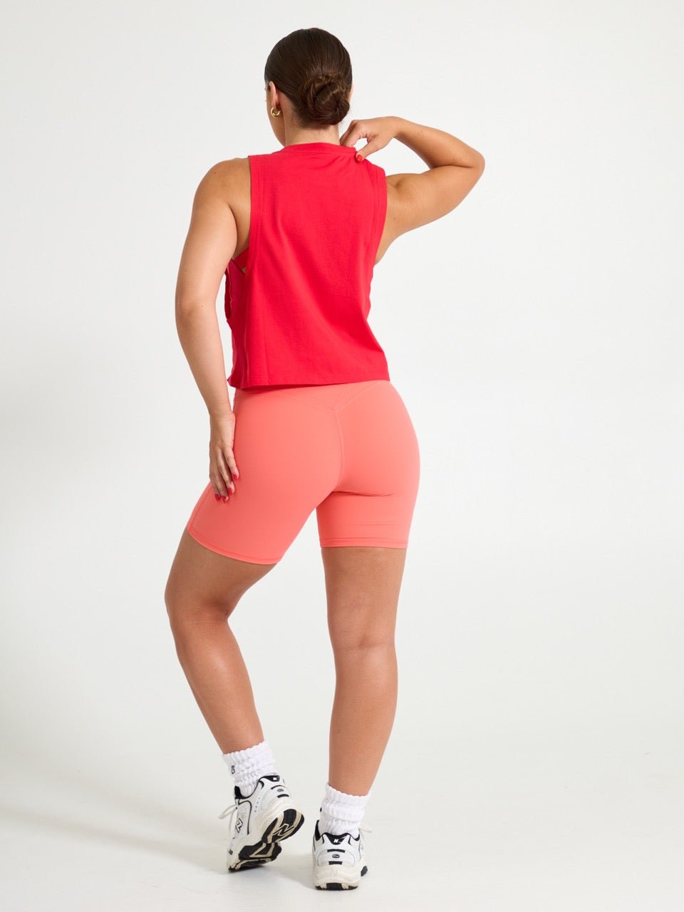 Market Crop Tank - Salsa Red