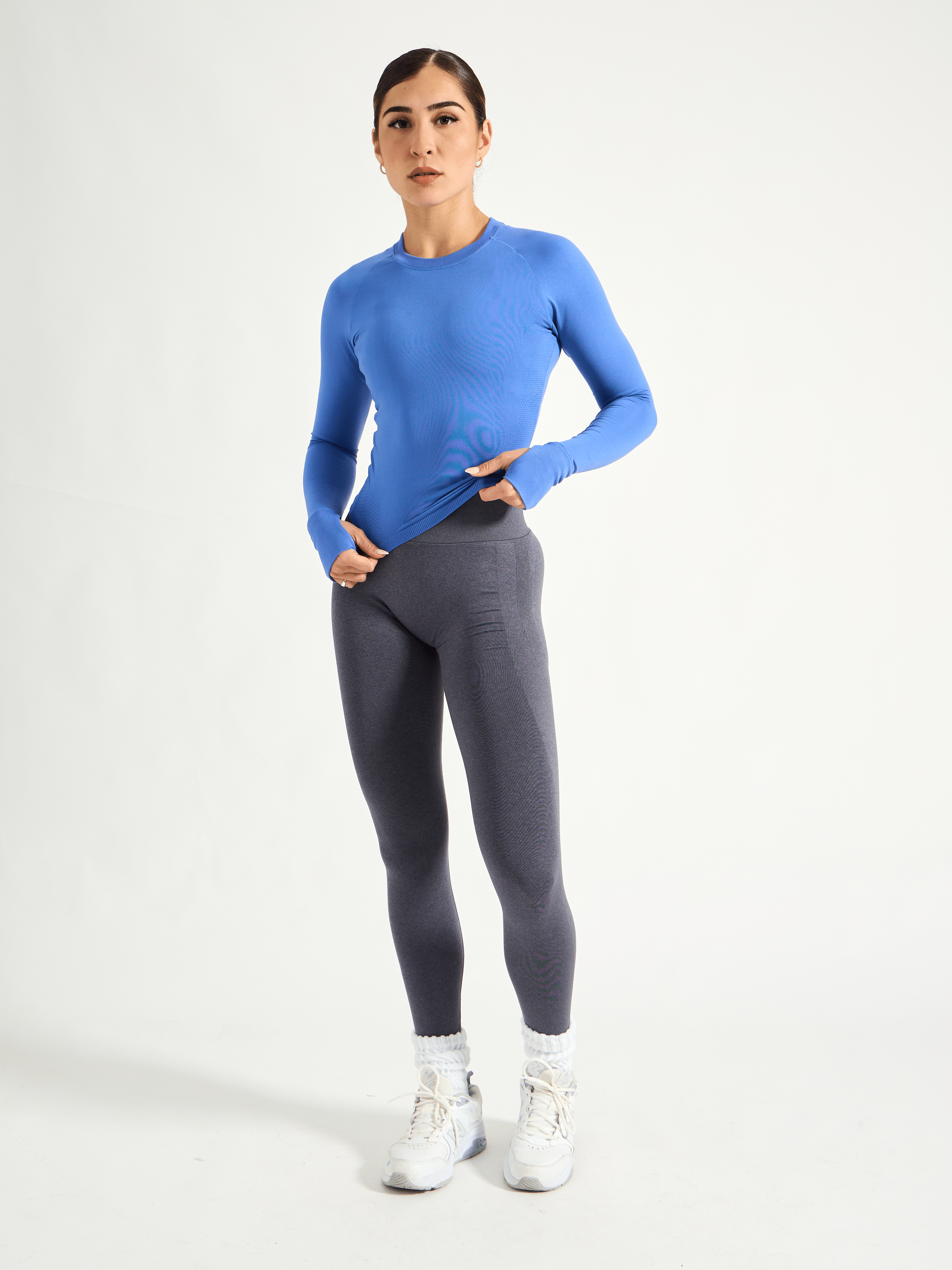 Miracle Seamless Legging - Blue Steel