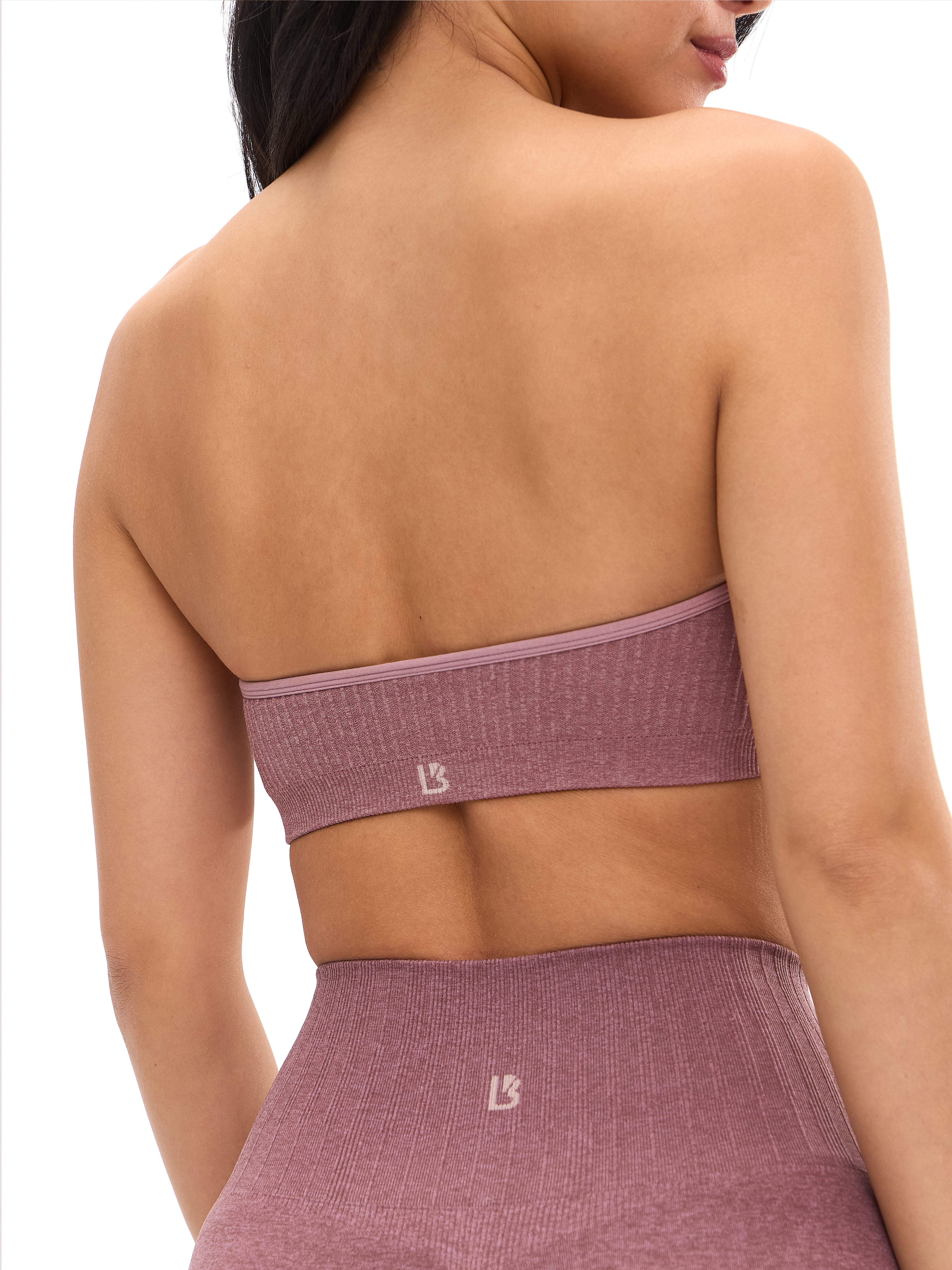 Seamless Ribbed Bandeau - Matter