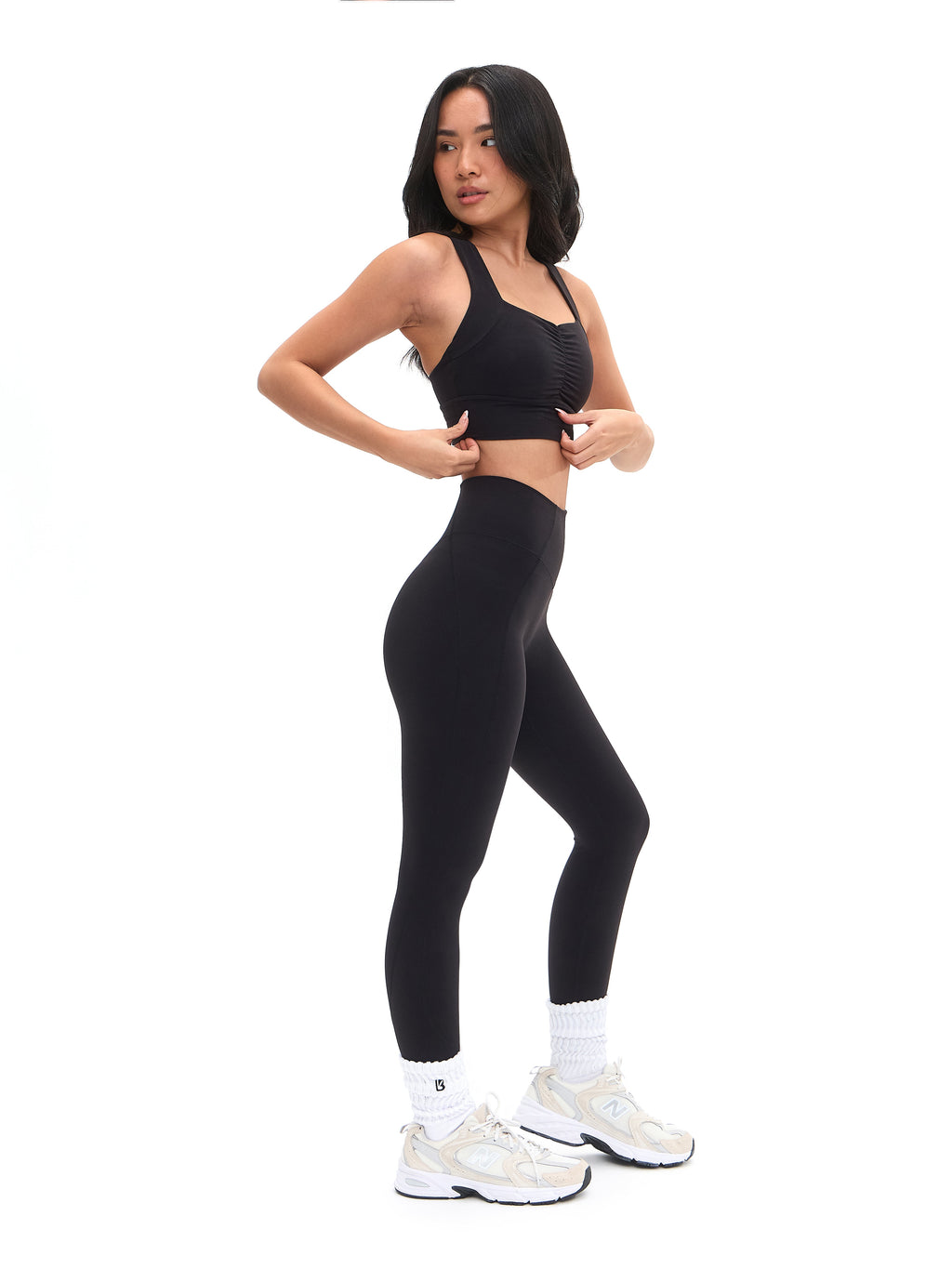 Bloom Sports Bra - Onyx Black