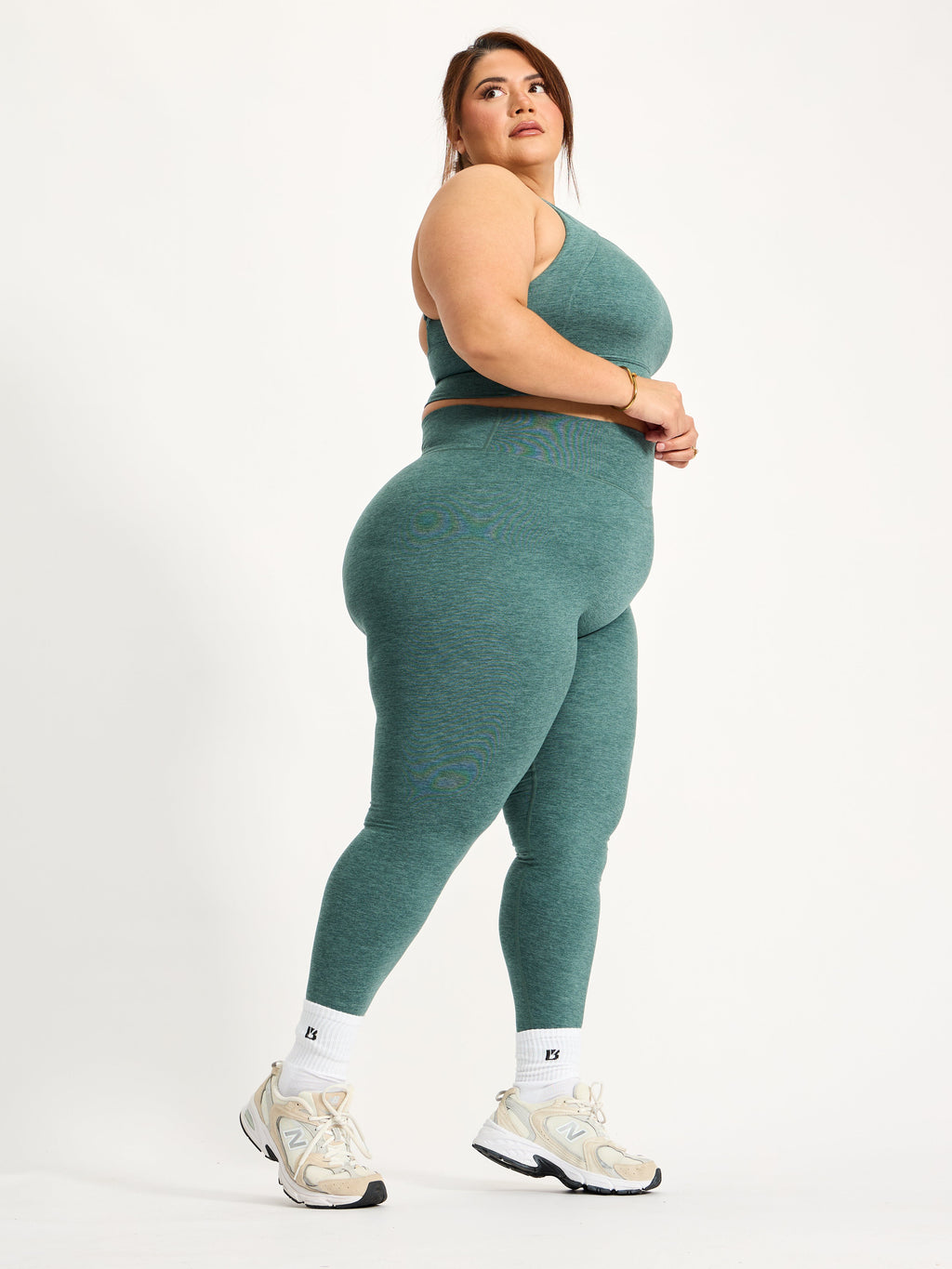 Dream Heather Square Neck Sports Bra - Heiress Ivy