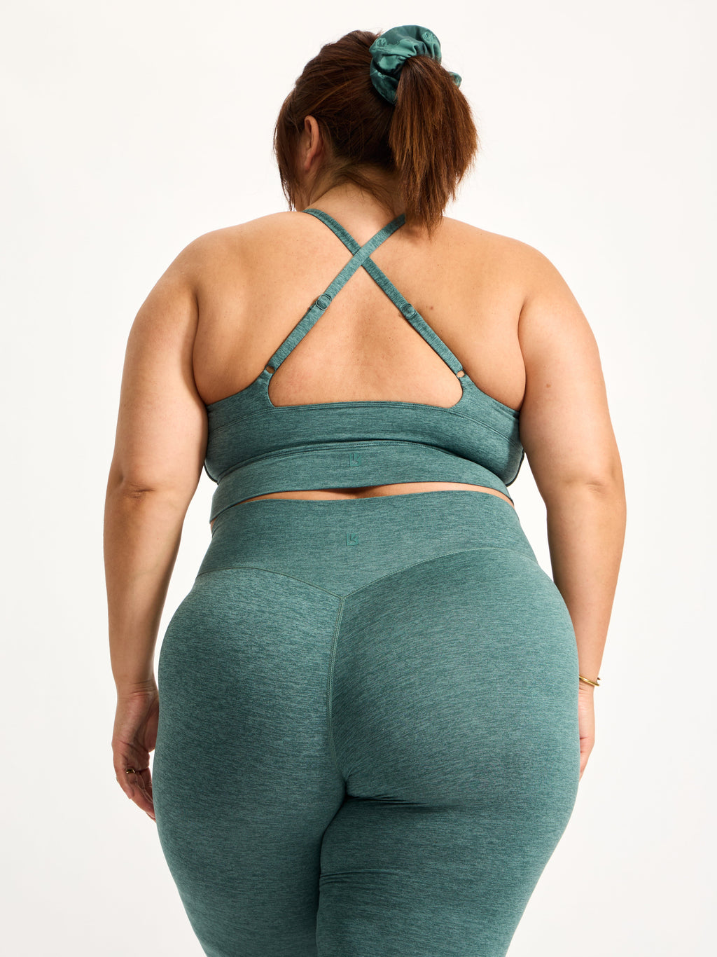 Dream Heather Square Neck Sports Bra - Heiress Ivy