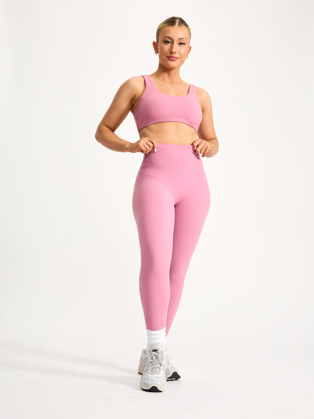 Double Dip Butter Sports Bra - Bloom