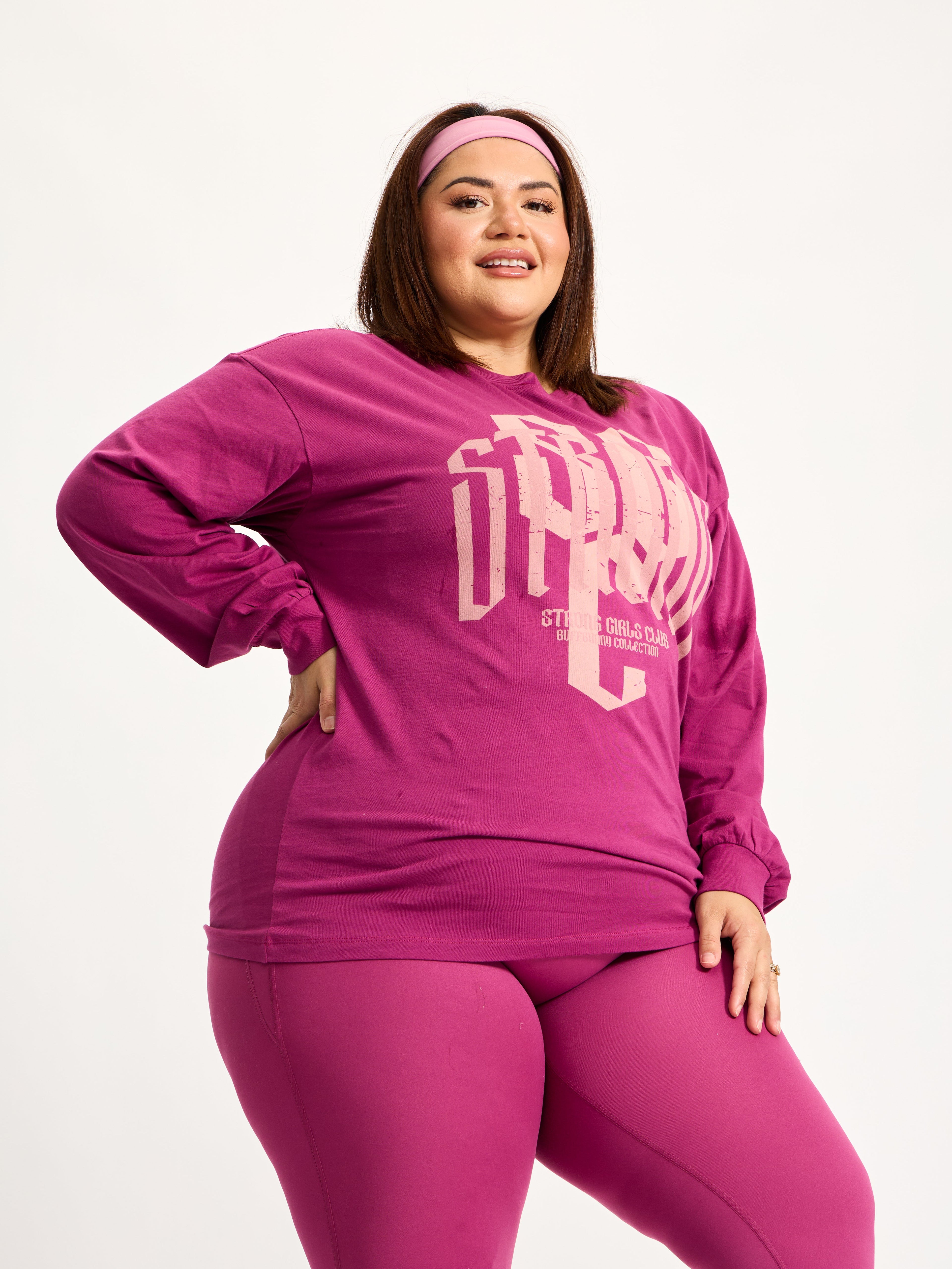 Empire LS Tee - Empire Rose