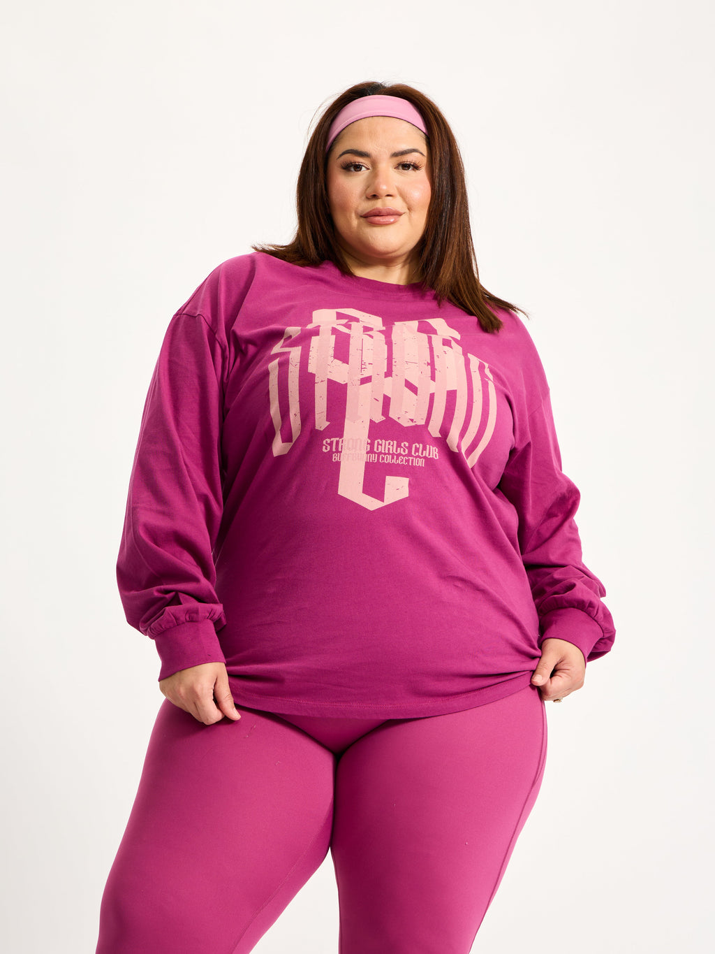 Empire LS Tee - Empire Rose