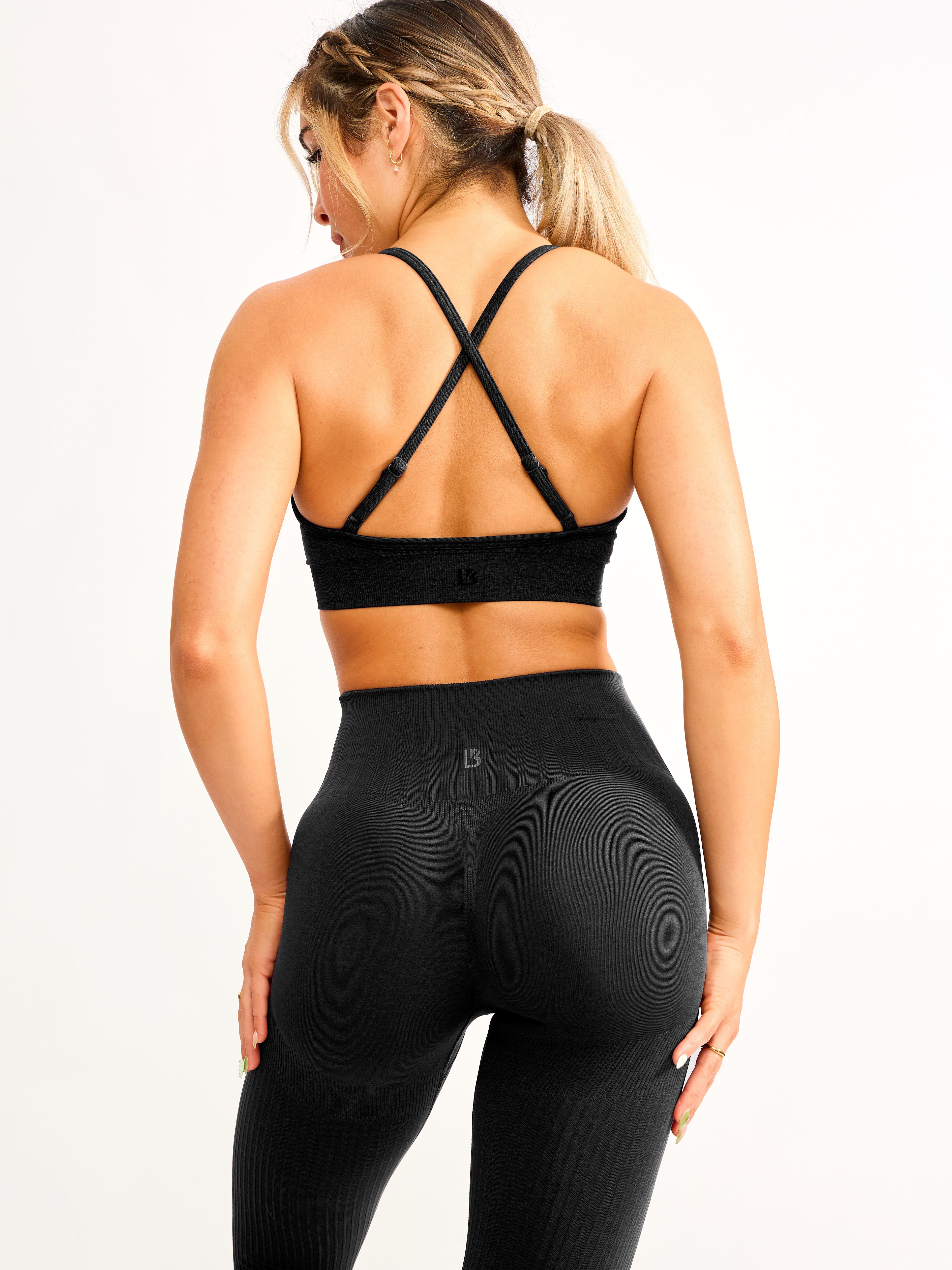 Waterfall Seamless Legging - Charcoal