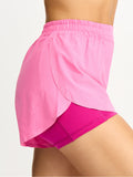 Flirty Flo Short Boyshort - Bunny Pink and Pharaoh