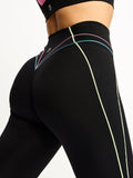 Everyday Airbrush Pocket Legging - Black Multi