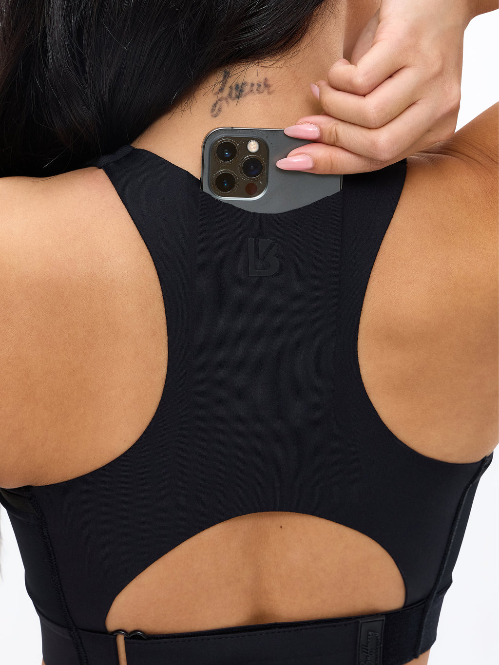 Wicked Sports Bra - Carbon Black