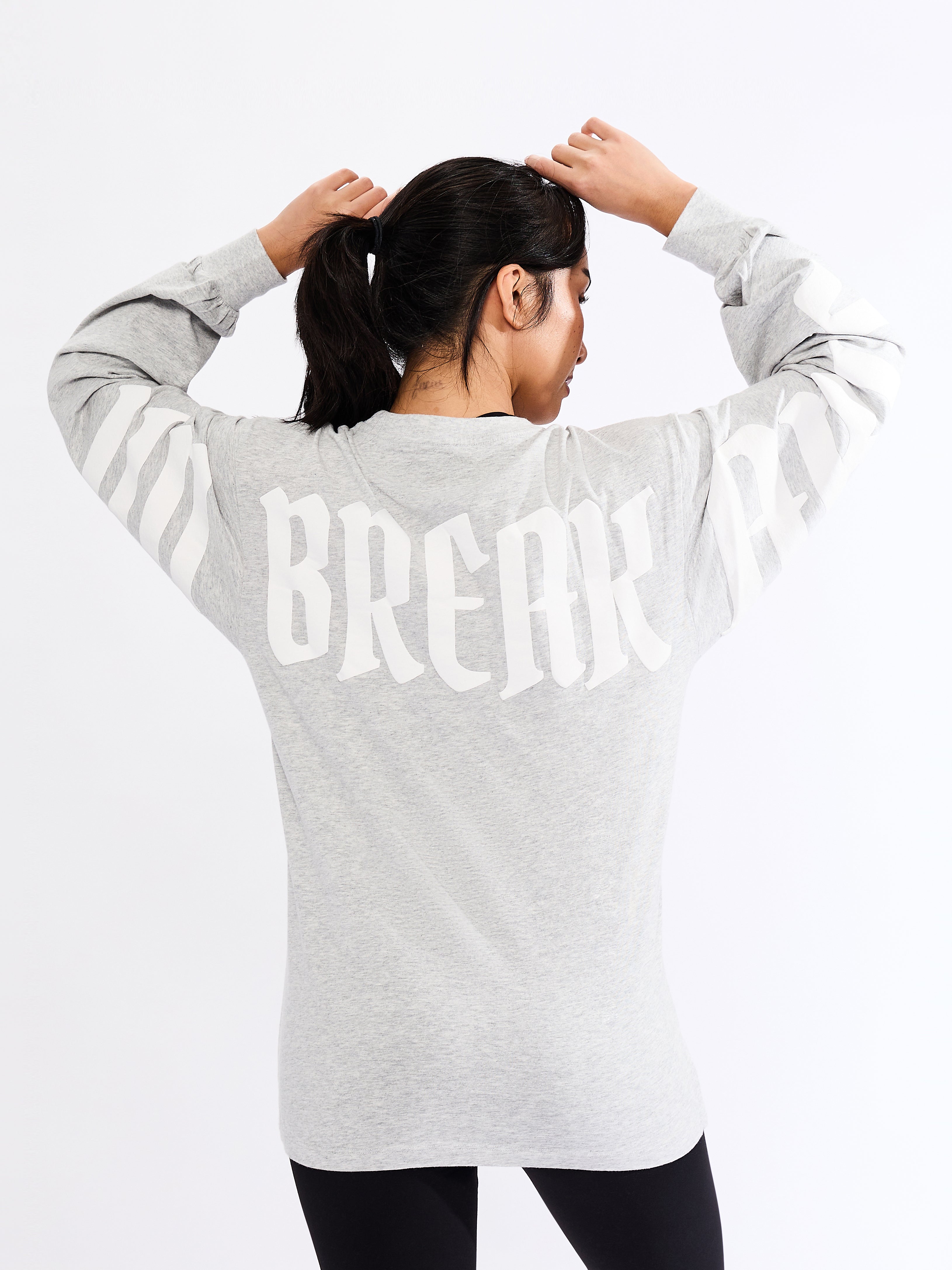 Break Long Sleeve Tee - Heather Grey