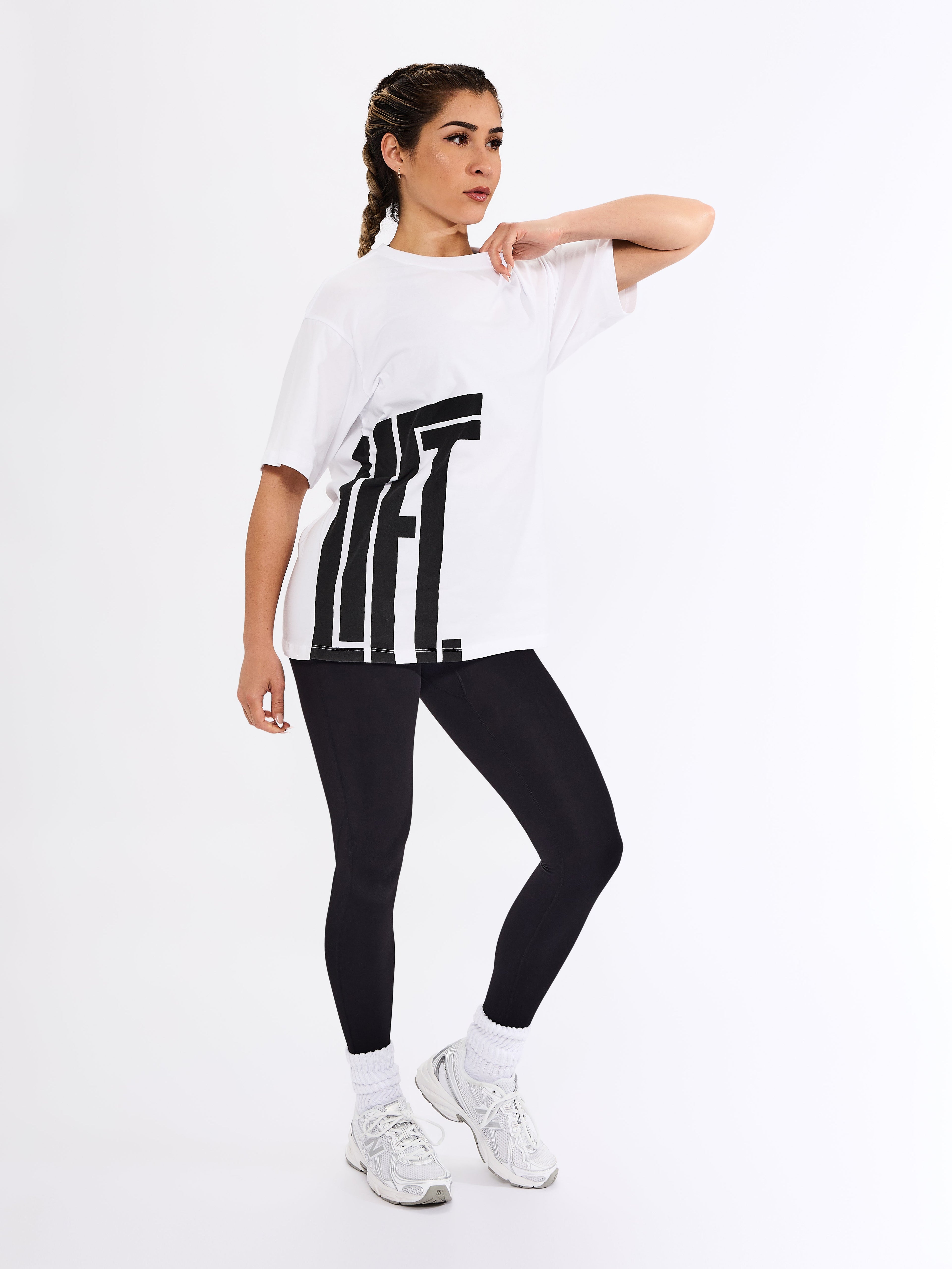 Lifter Short Sleeve Tee - White