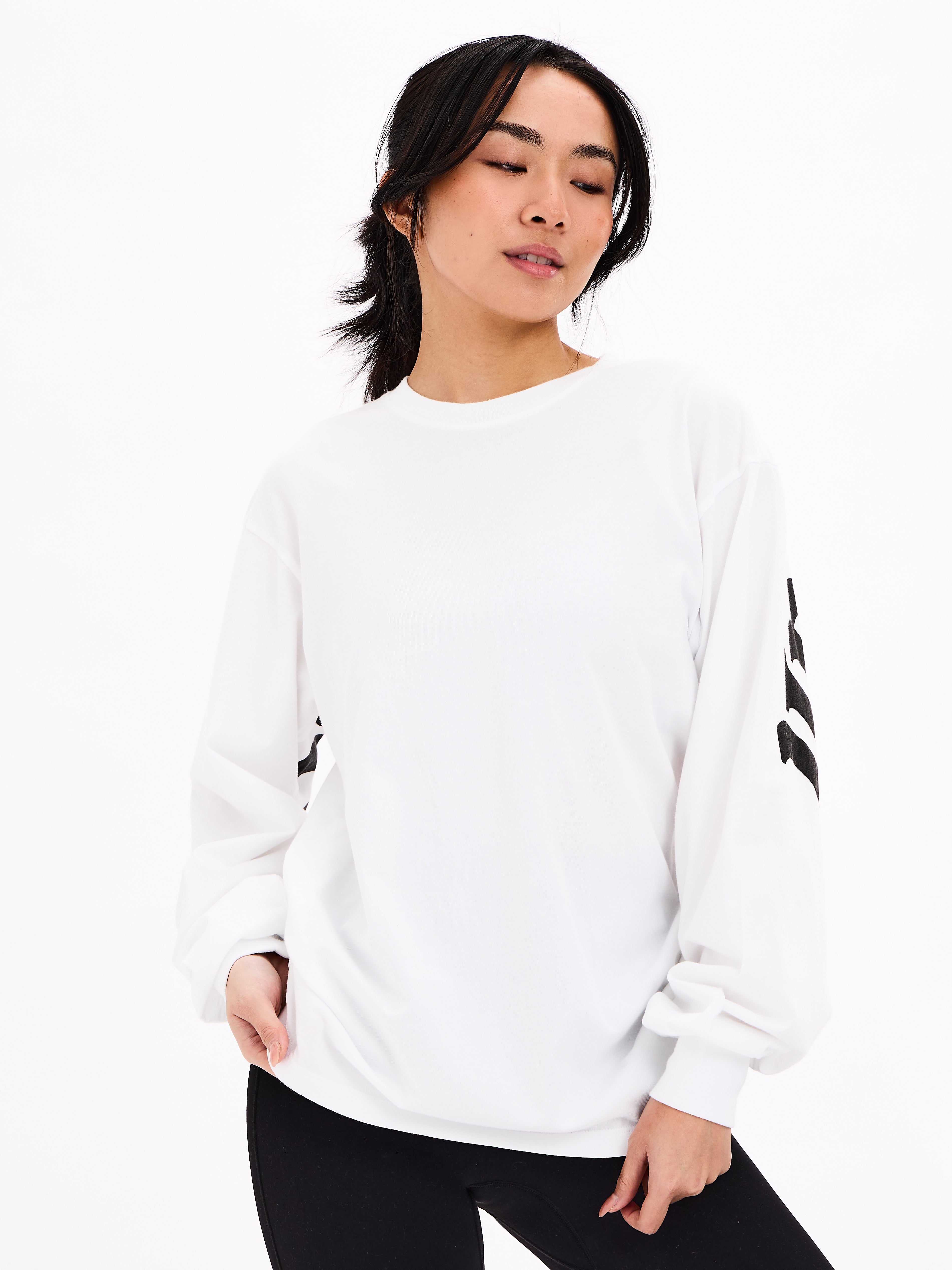 Break Long Sleeve Tee - White