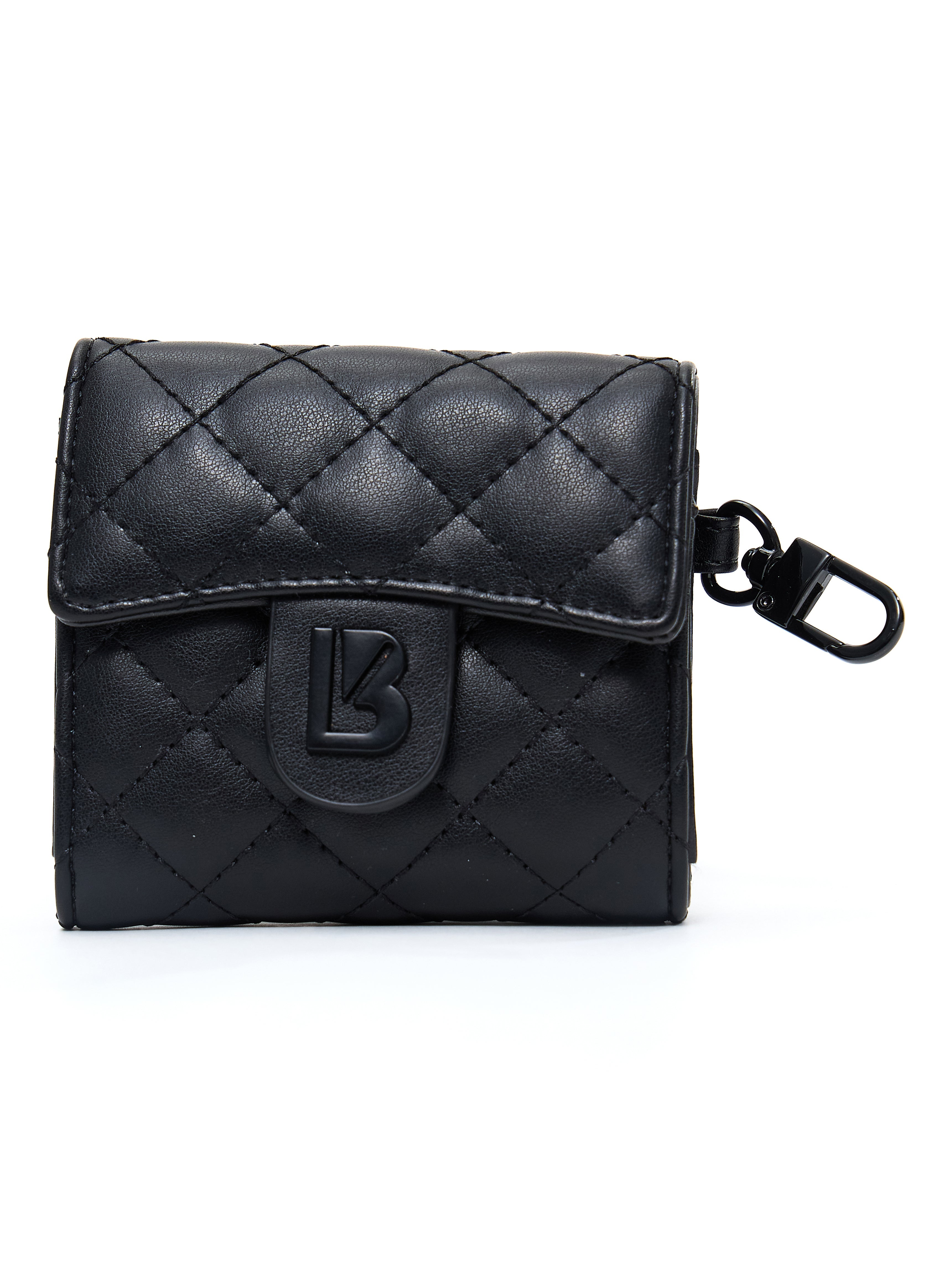Quilted Wallet - Onyx Black