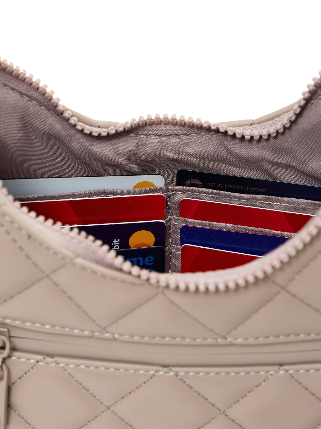 Quilted Crossbody Purse - Chamomile