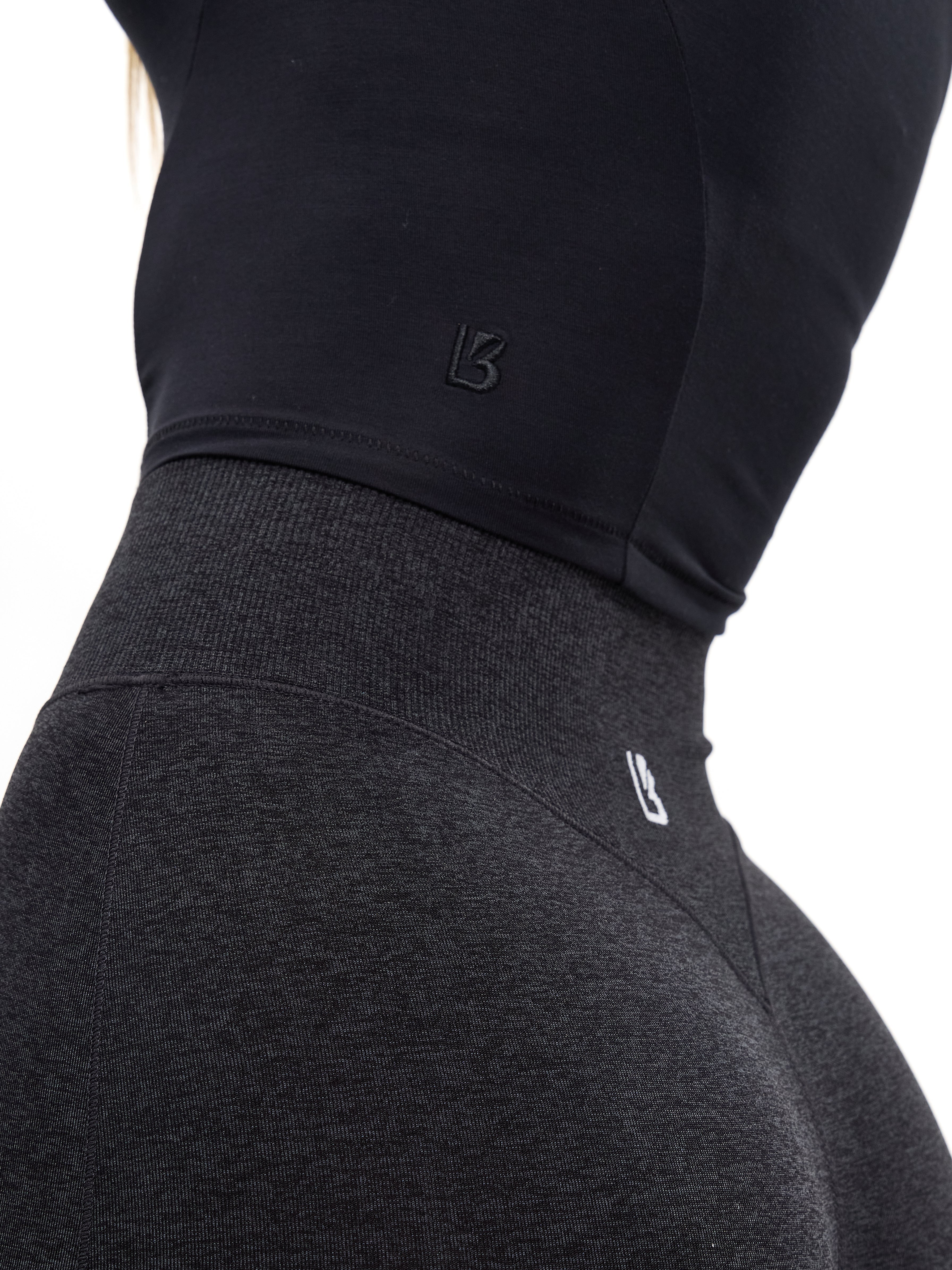 Halo Baby Tee - Onyx Black