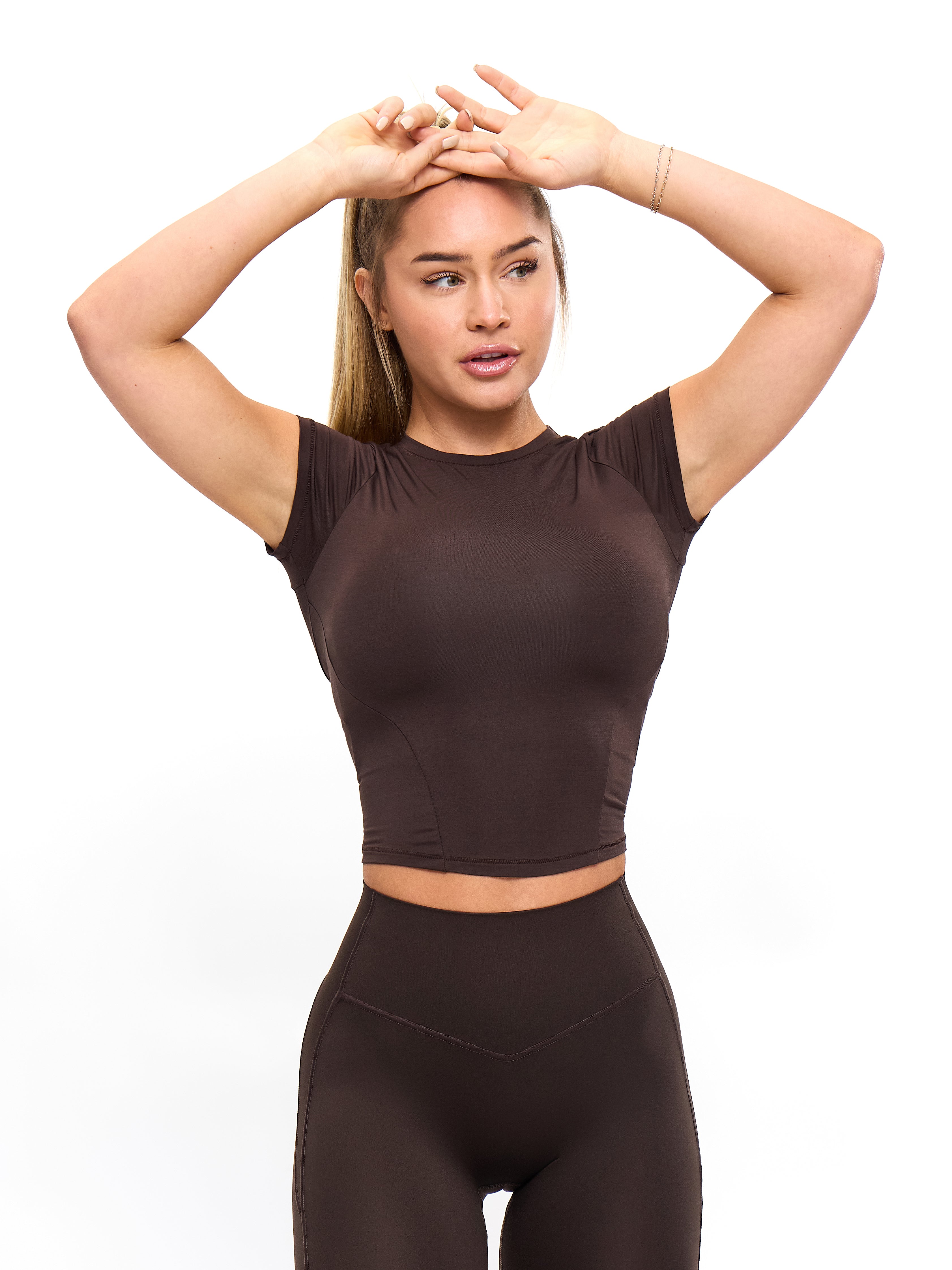 Halo Baby Tee - Cold Brew