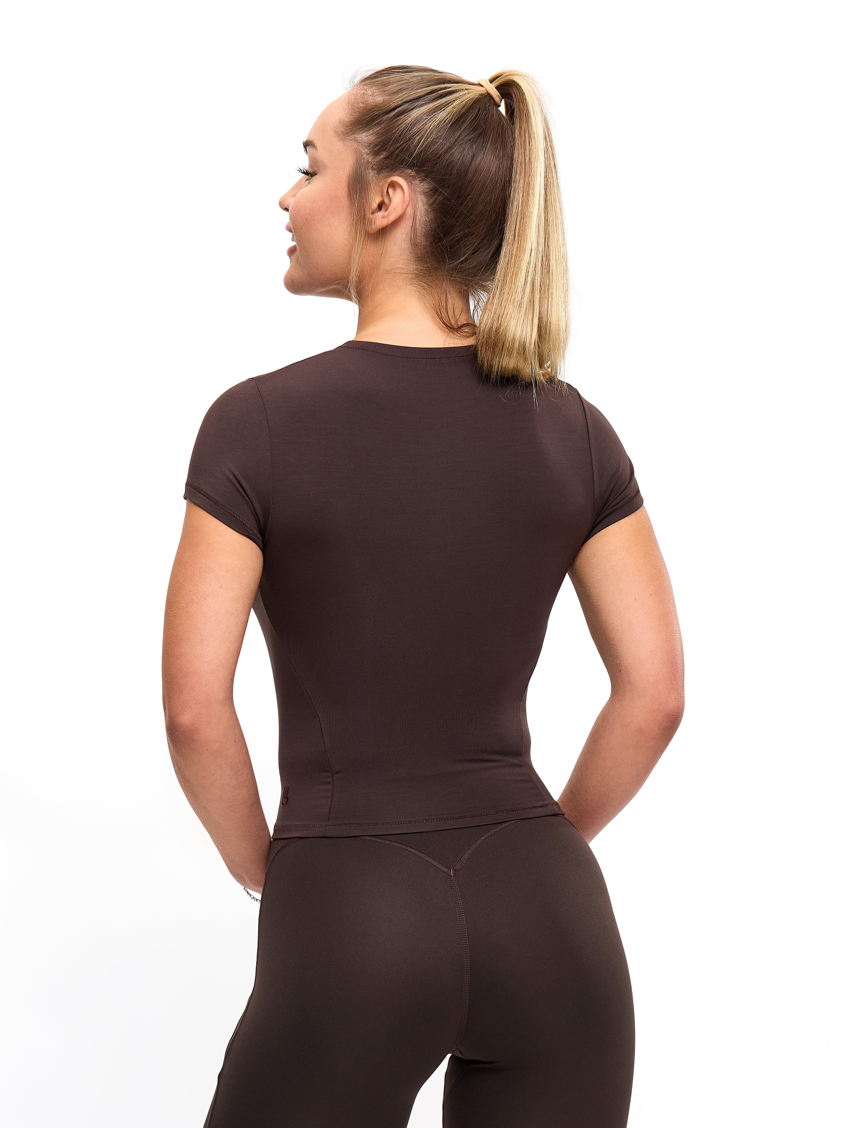 Halo Baby Tee - Cold Brew