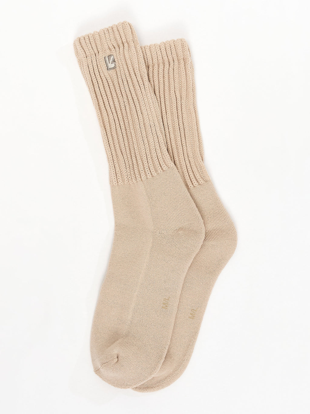 3 Pack Scrunch Socks - Multi Oat Milk