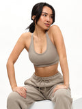 Plush Fleece Bralette - Neutral
