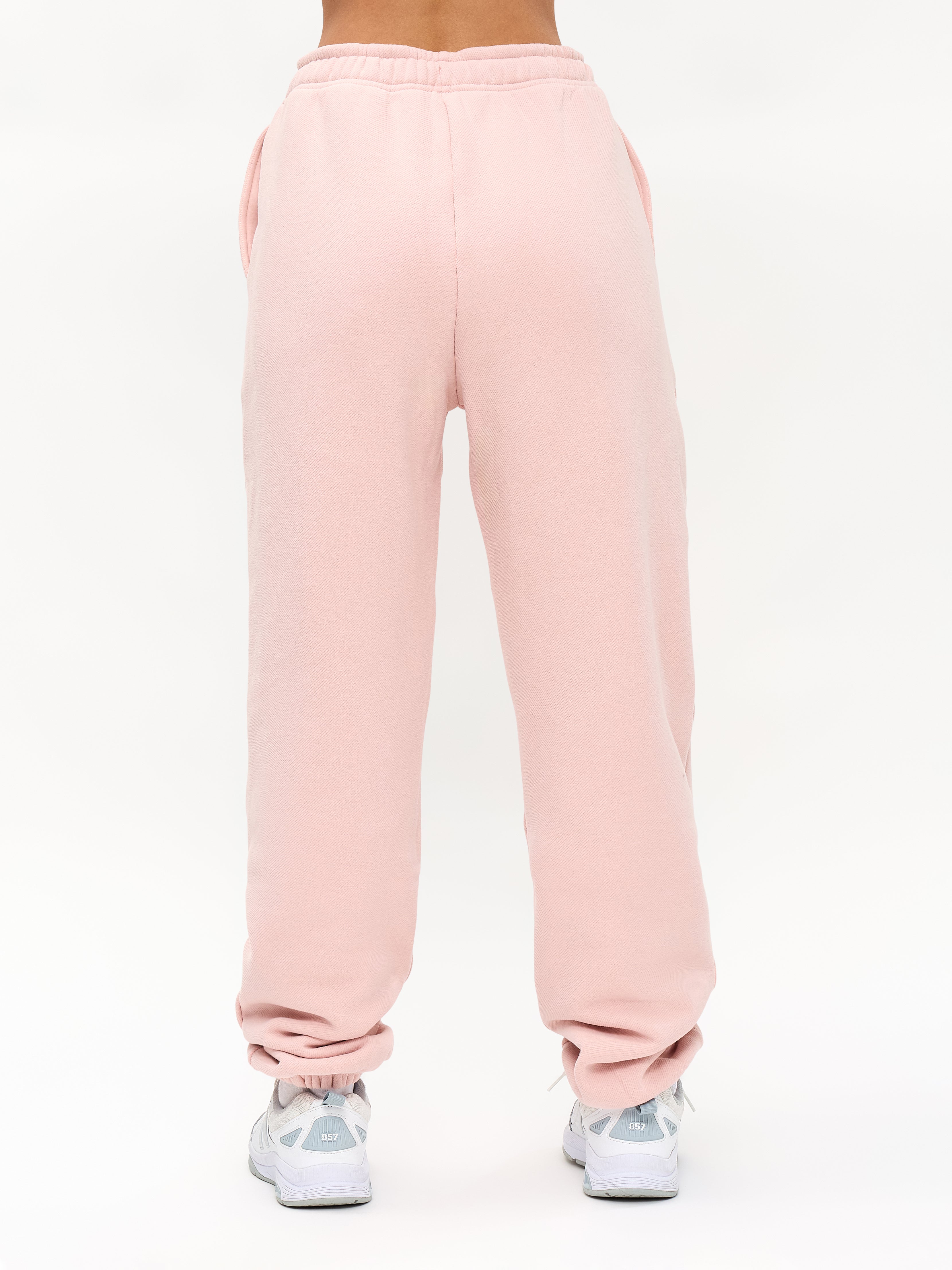 Plush Fleece Jogger - Strawberry Milk