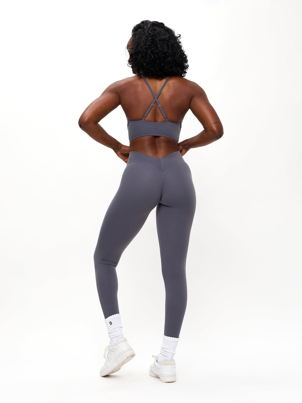 Poshknit Sports Bra - Blue Steel