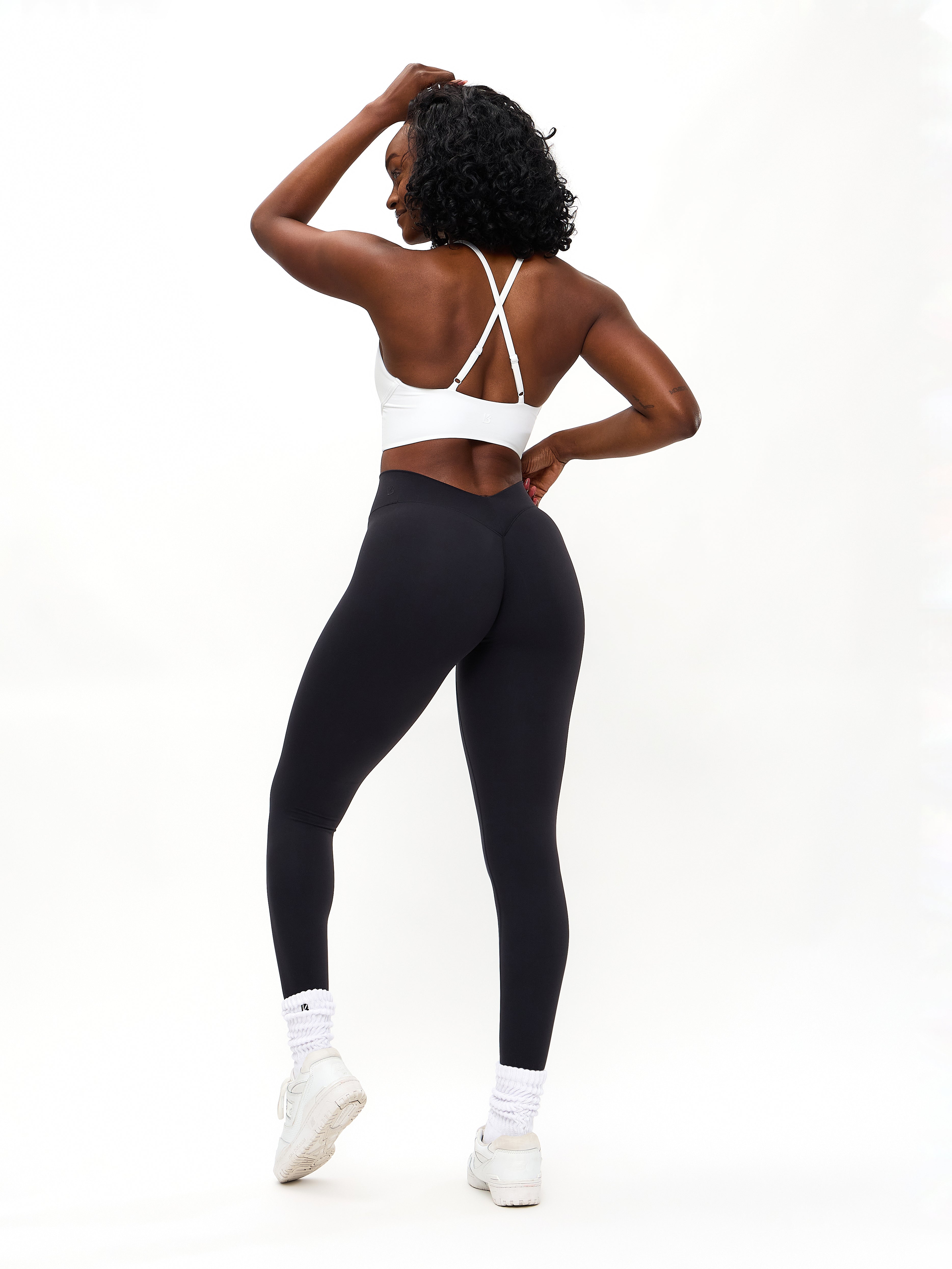 Poshknit Sports Bra - White