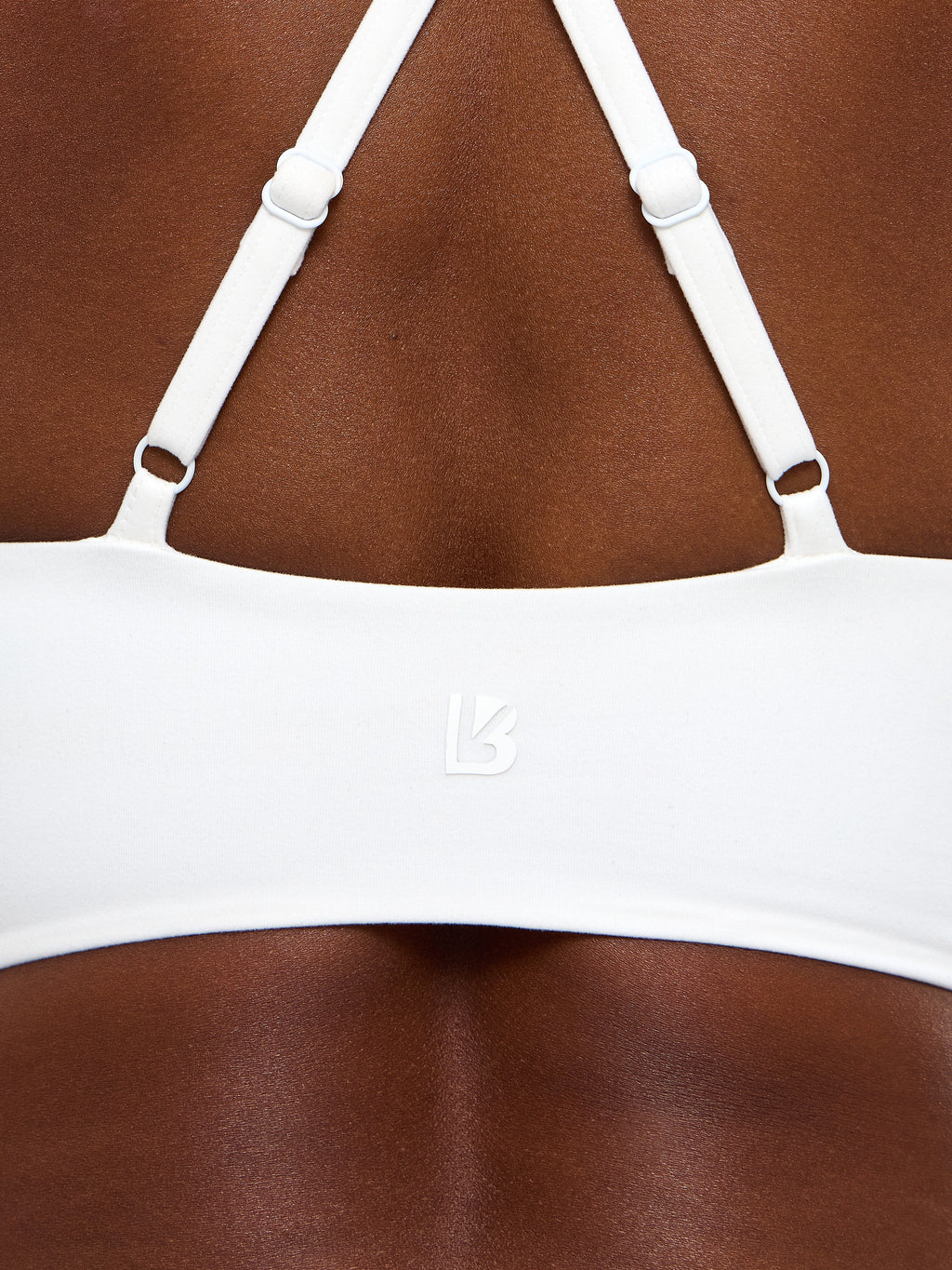Poshknit Sports Bra - White