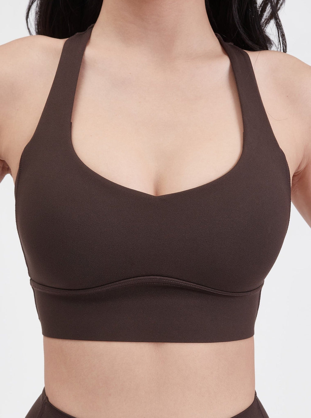 Collagen Sports Bra - Cold Brew