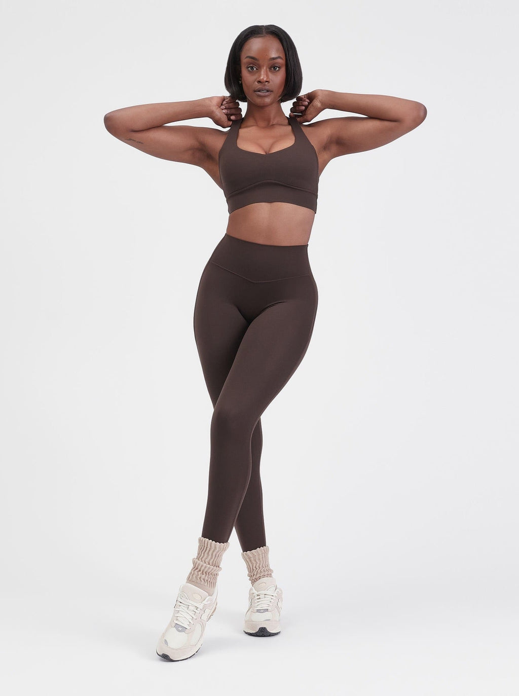 Collagen Legging - Cold Brew