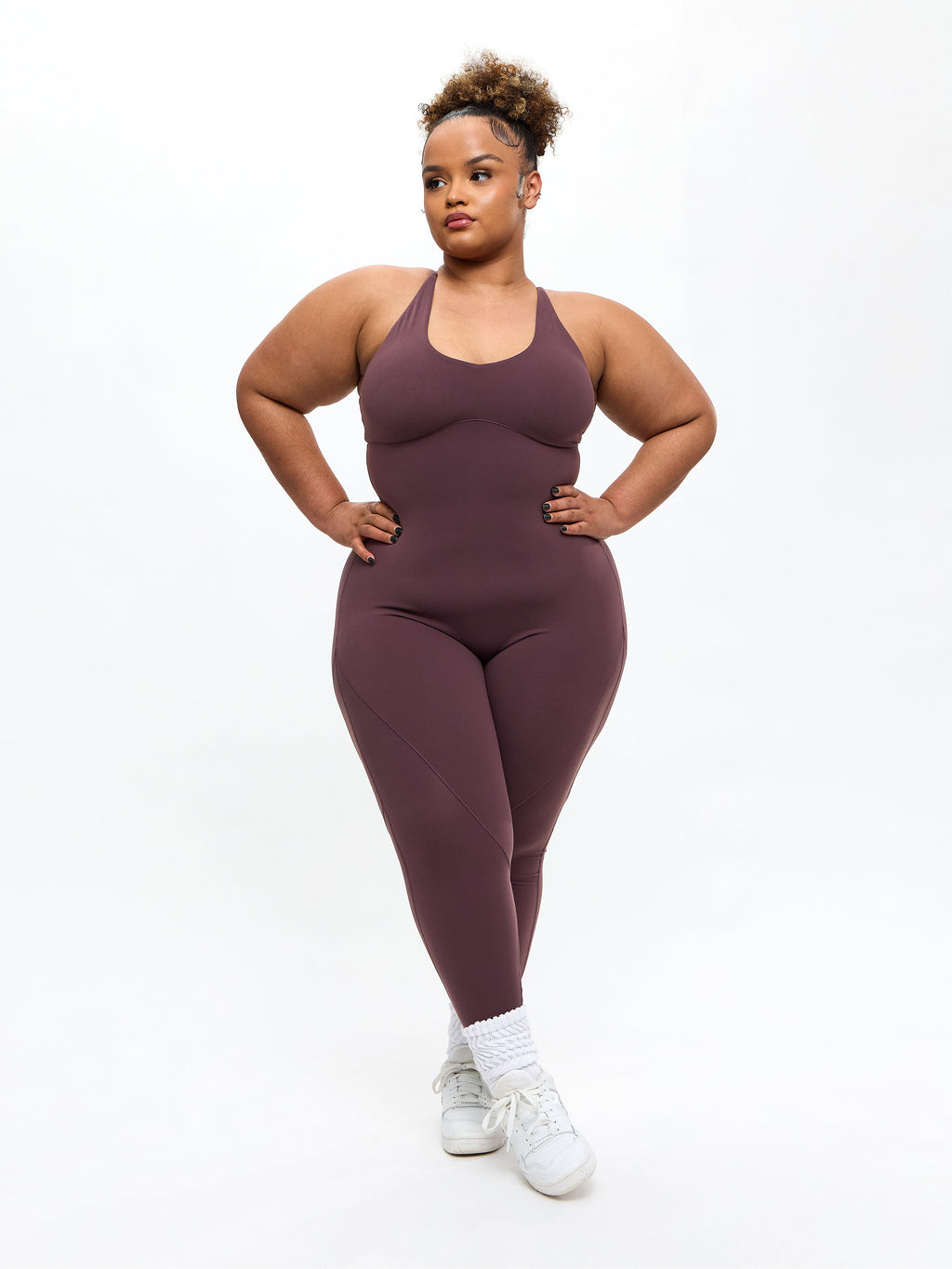 Shape Shifter Bodysuit - Smoked Cherry