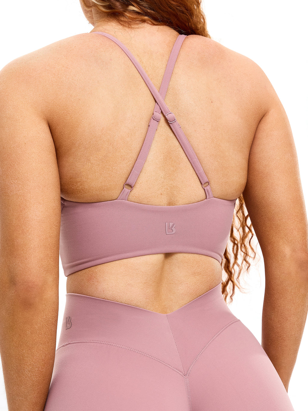 Poshknit Sports Bra - Rose Water