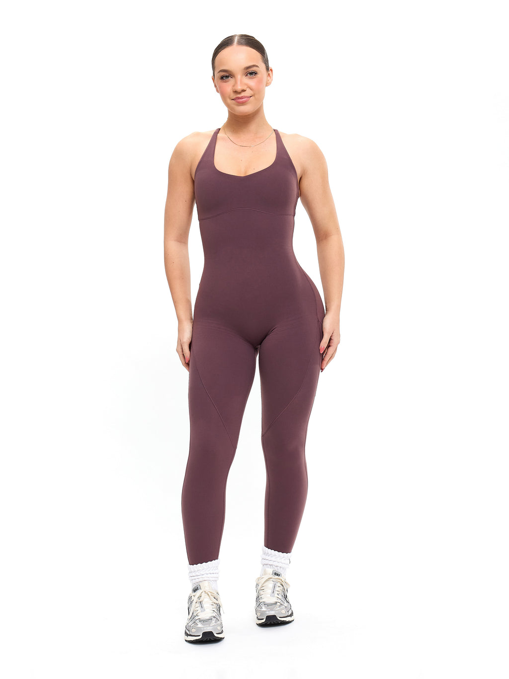 Shape Shifter Bodysuit - Smoked Cherry