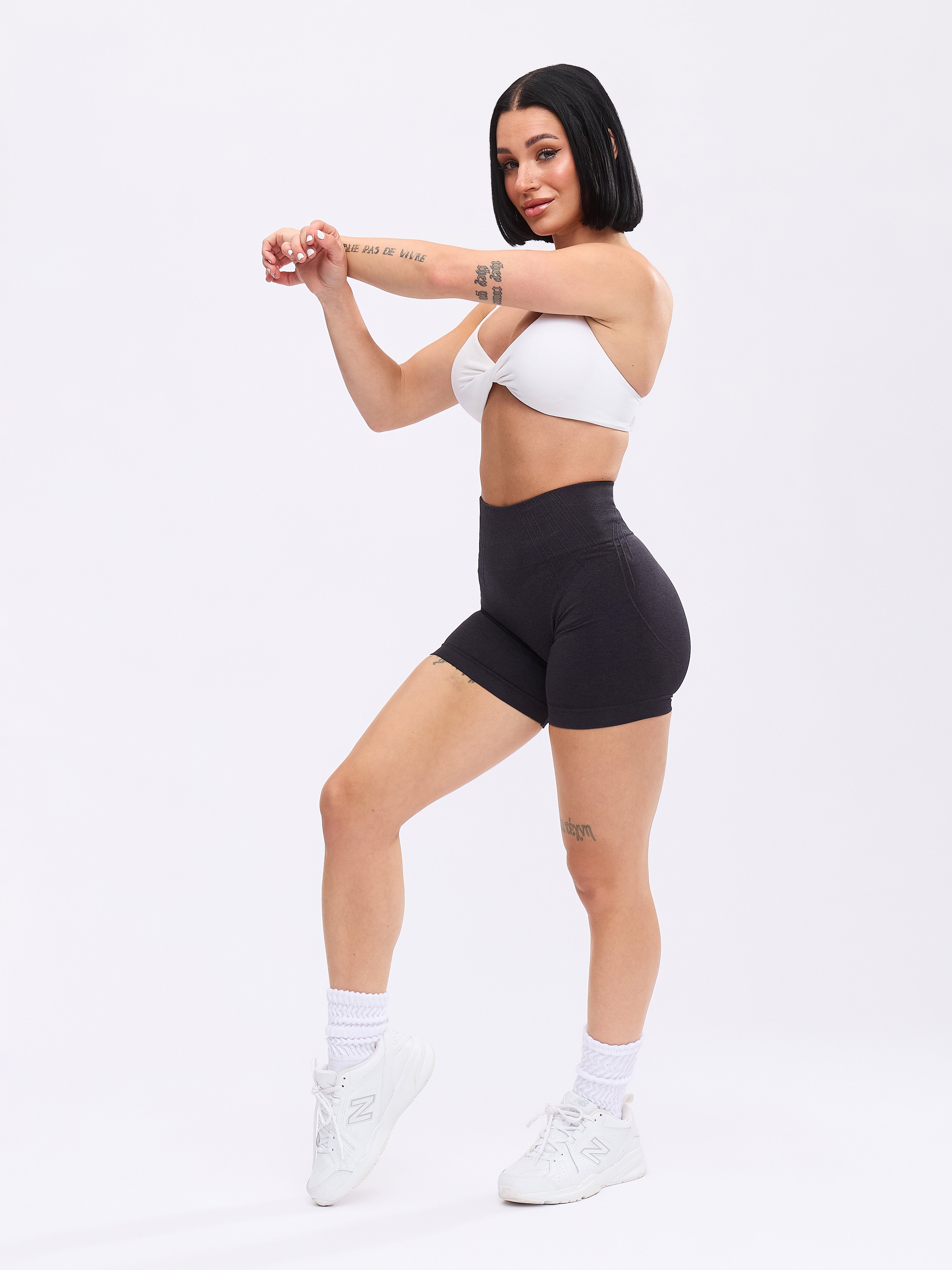 Form Seamless Short 5" - Charcoal