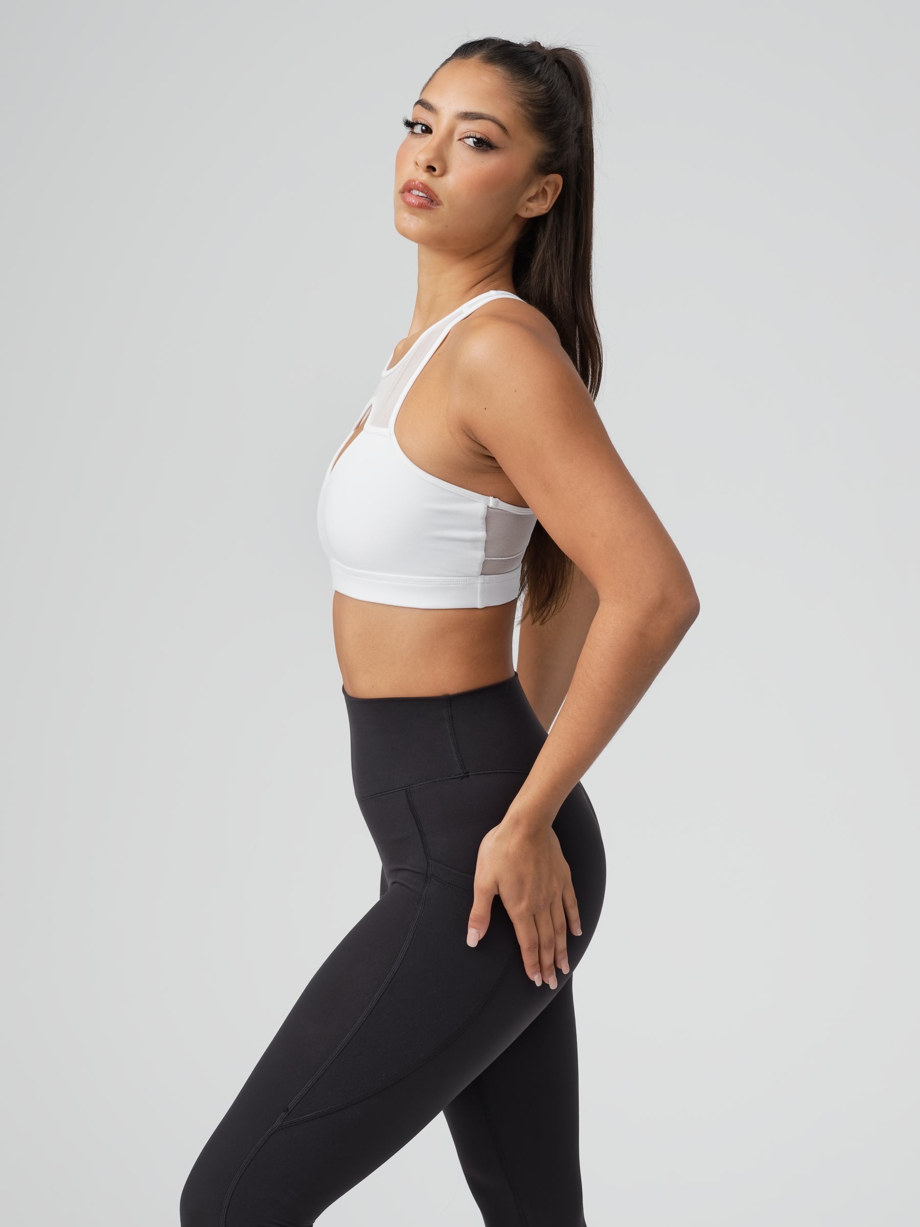 Ambrosia Sports Bra - White