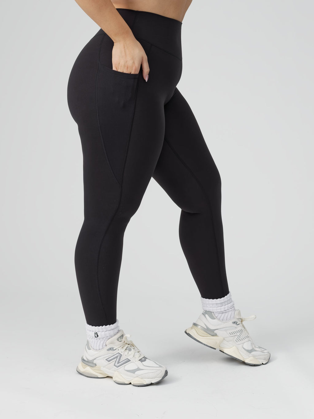 Rosa Pocket Legging - Onyx Black
