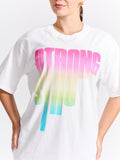 Strong SS Tee - White