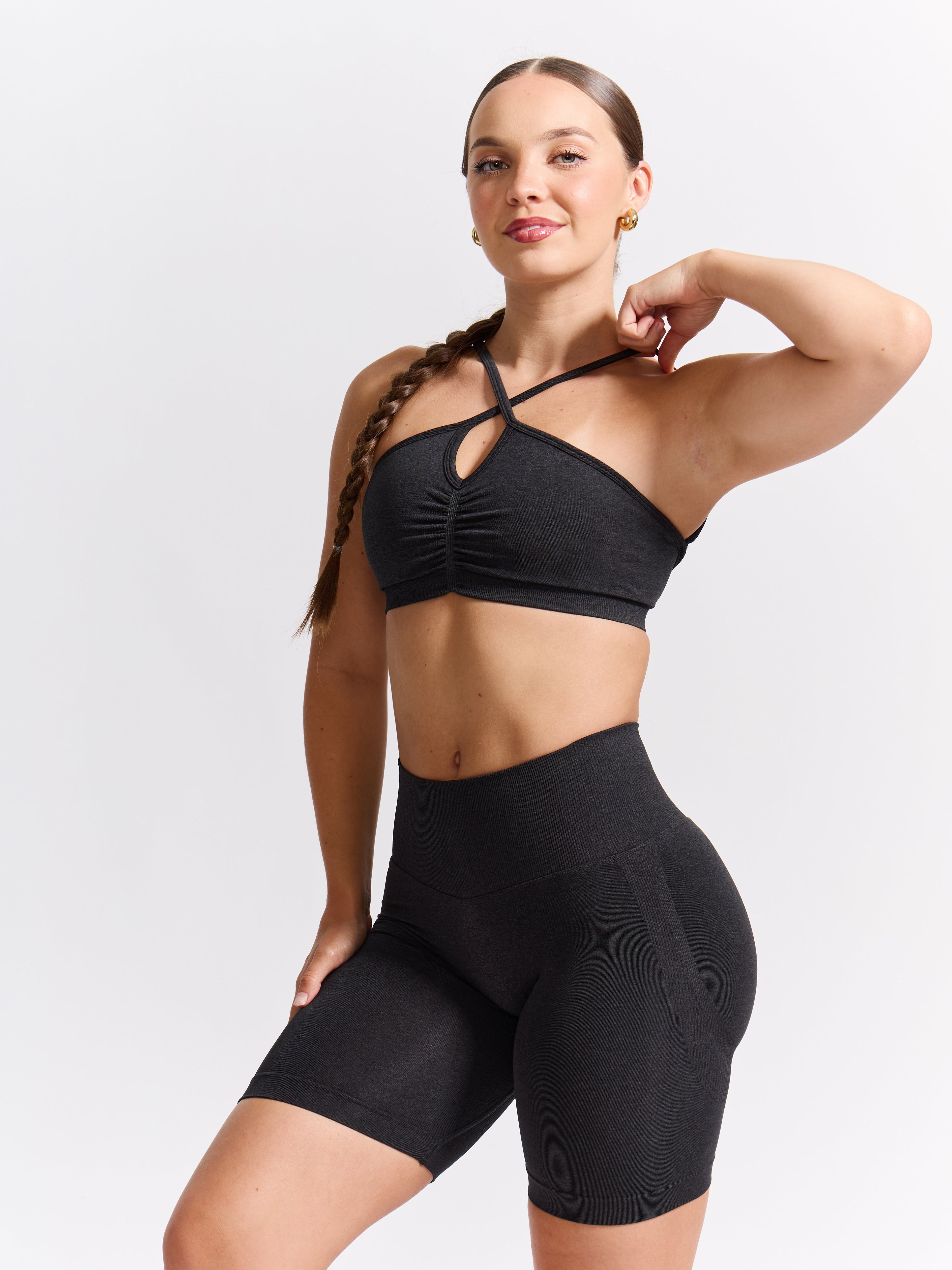 Wonder Seamless Sports Bra - Charcoal