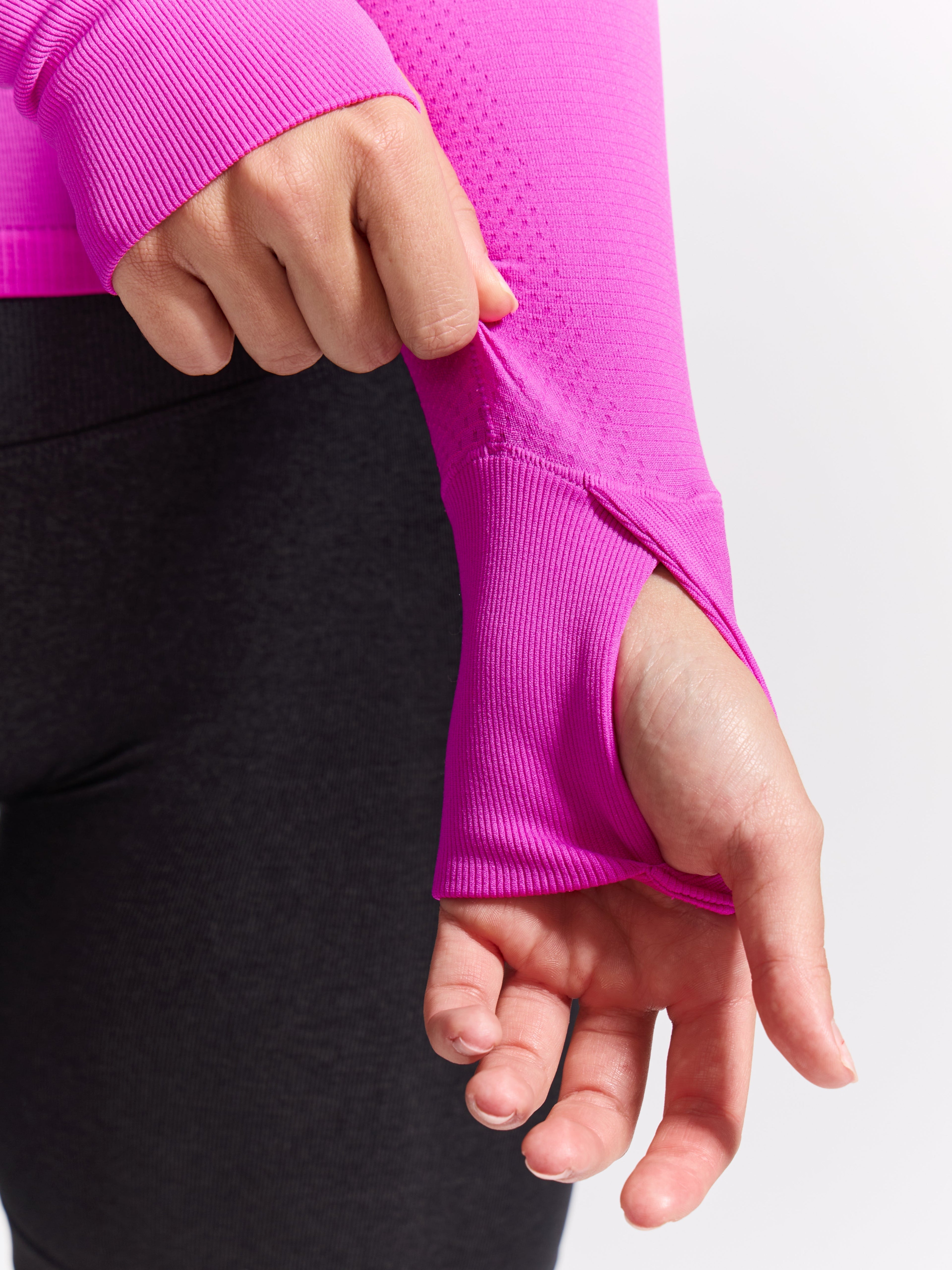 Seamless Long Sleeve Baby Tee - Pop Rocks