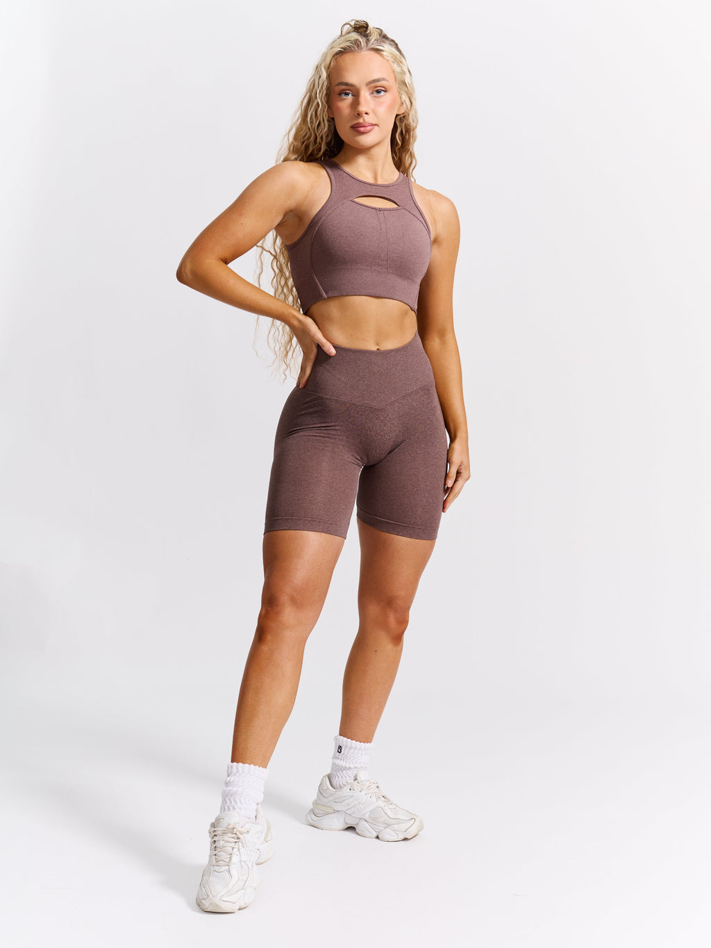 Miracle Seamless Short 6" - Mocha Berry