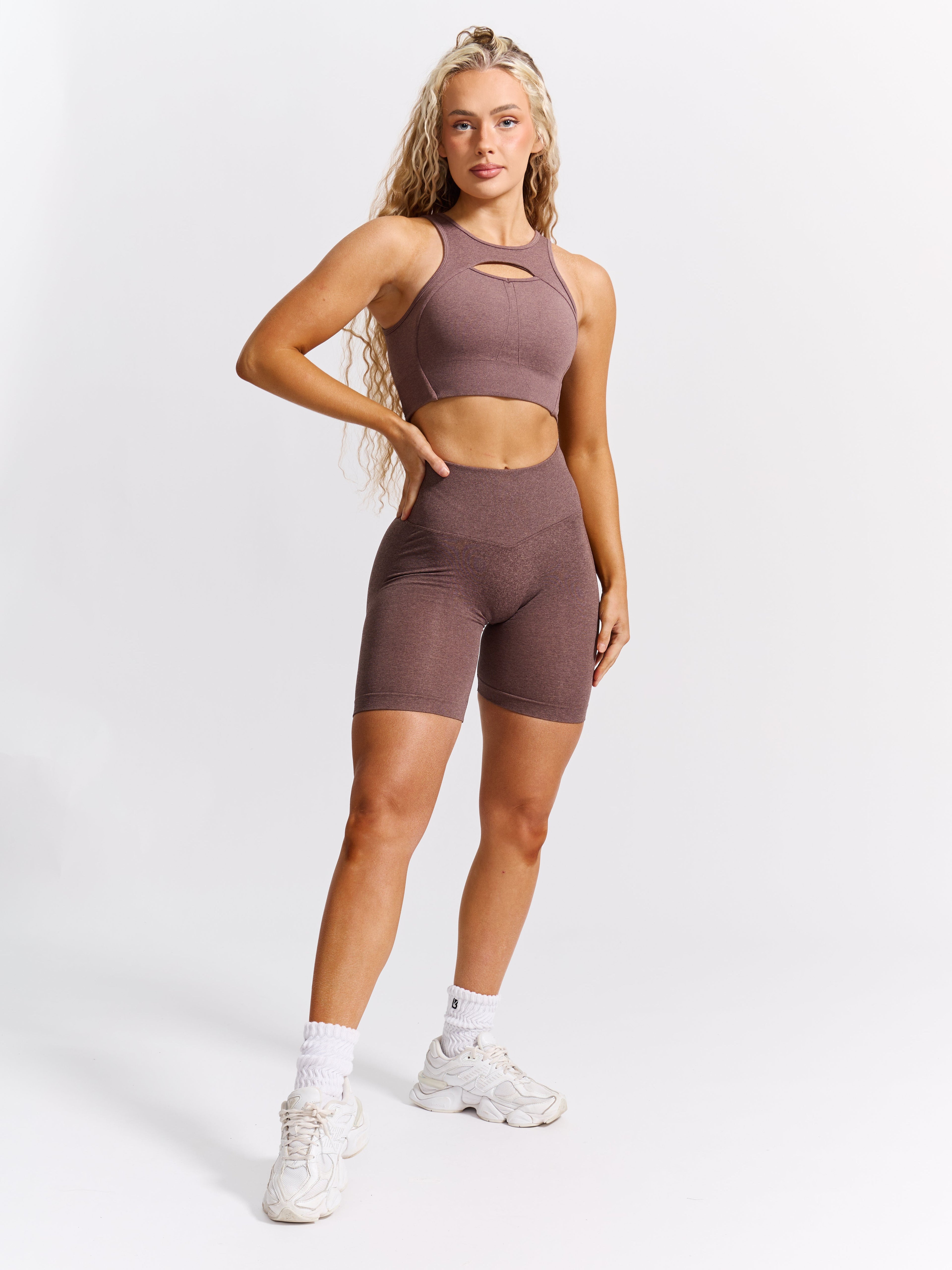 Miracle Seamless Short 6" - Mocha Berry