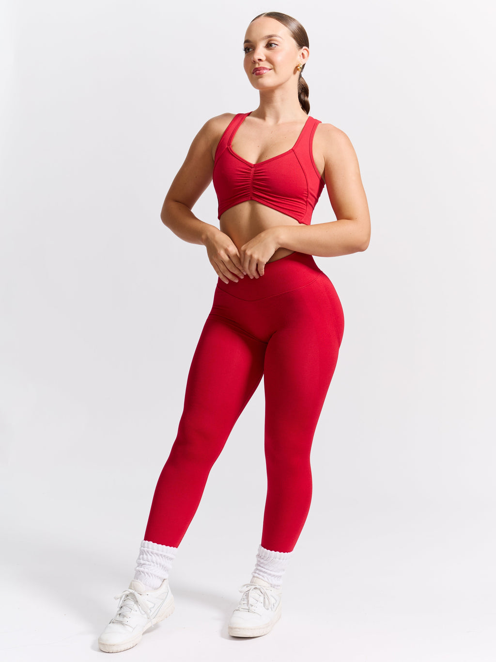 Form Seamless Sports Bra - Lipstick Red