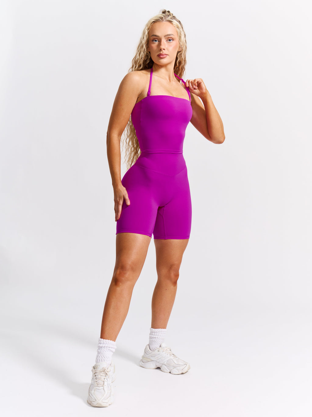 Aggressive Scrunch Short 7" - Grape Juice